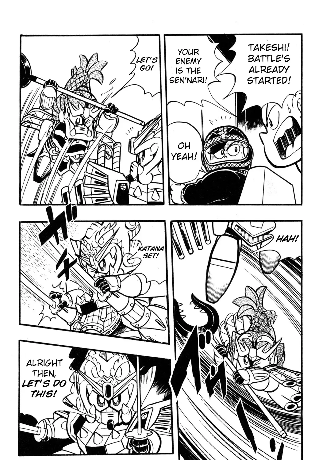 Hyper Warrior Gundam Boy Chapter 39 page 21 - 