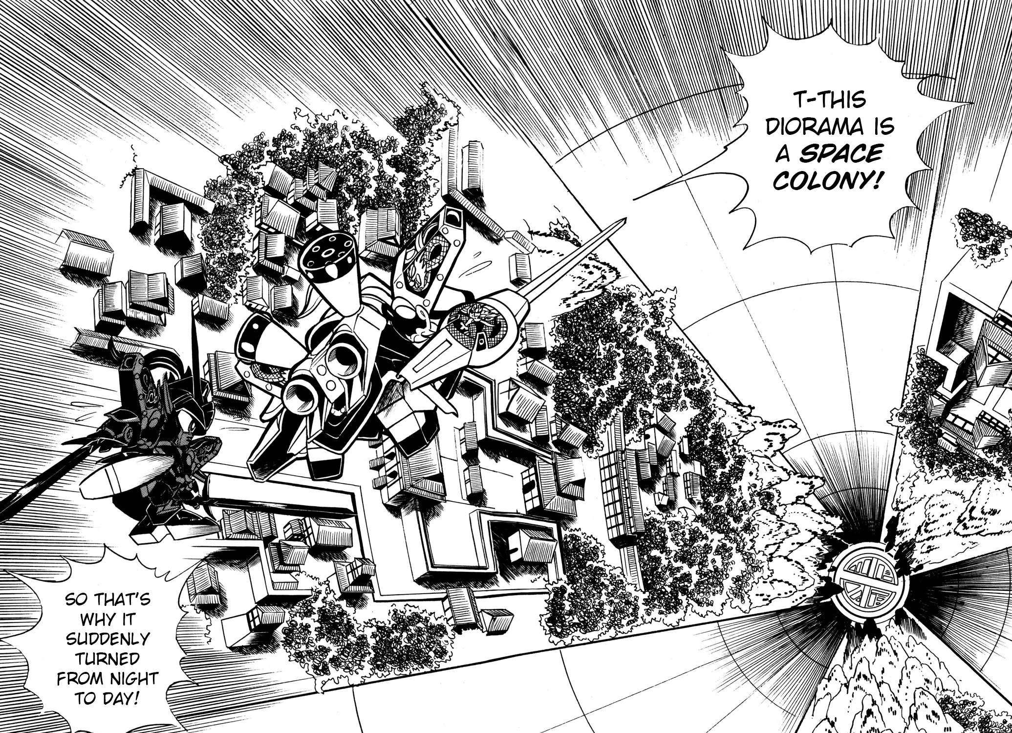 Hyper Warrior Gundam Boy Chapter 40 page 49 - 