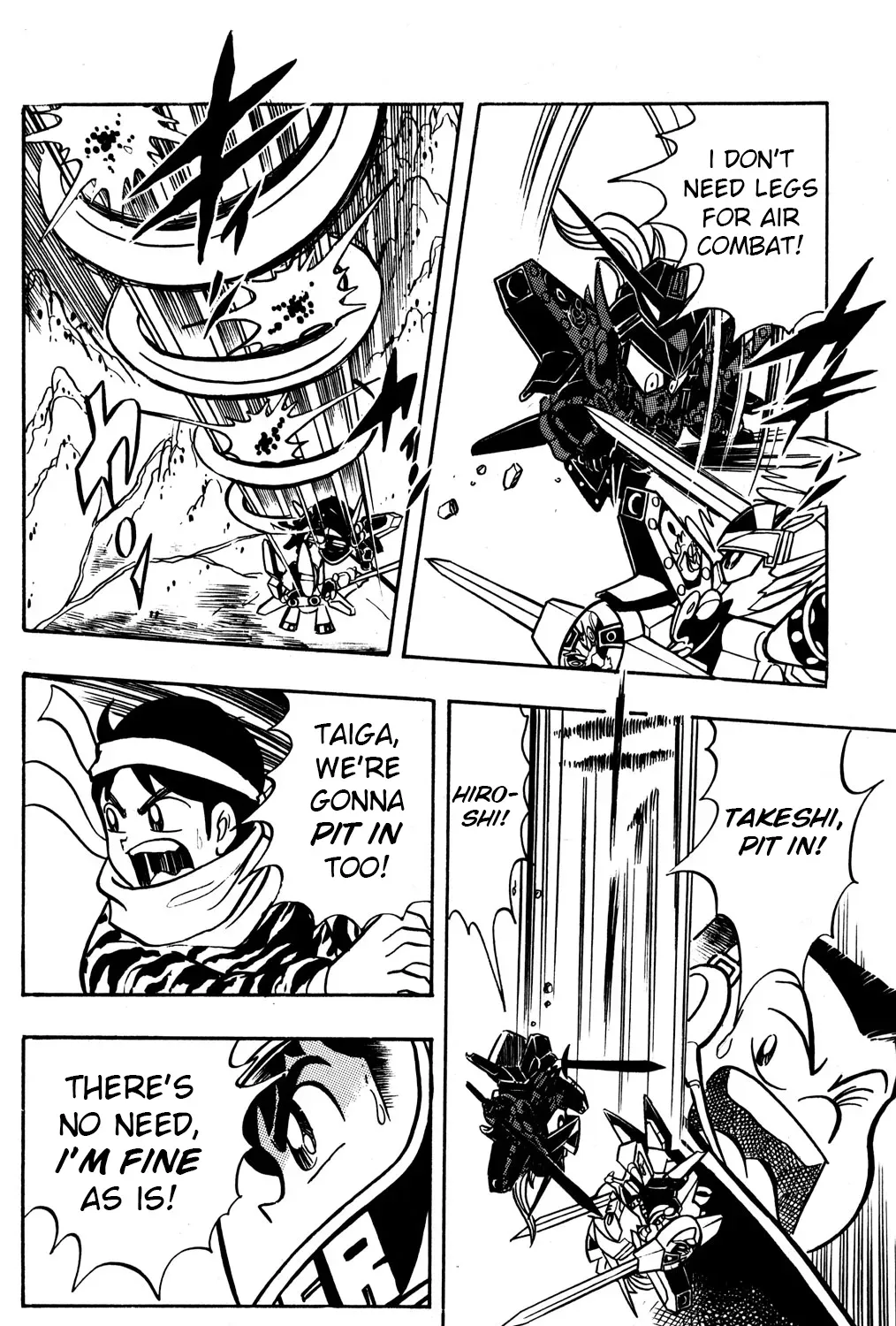 Hyper Warrior Gundam Boy Chapter 40 page 55 - 