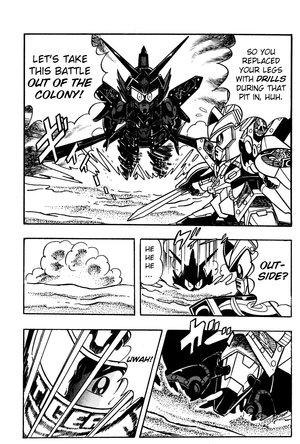 Hyper Warrior Gundam Boy Chapter 40 page 61 - 