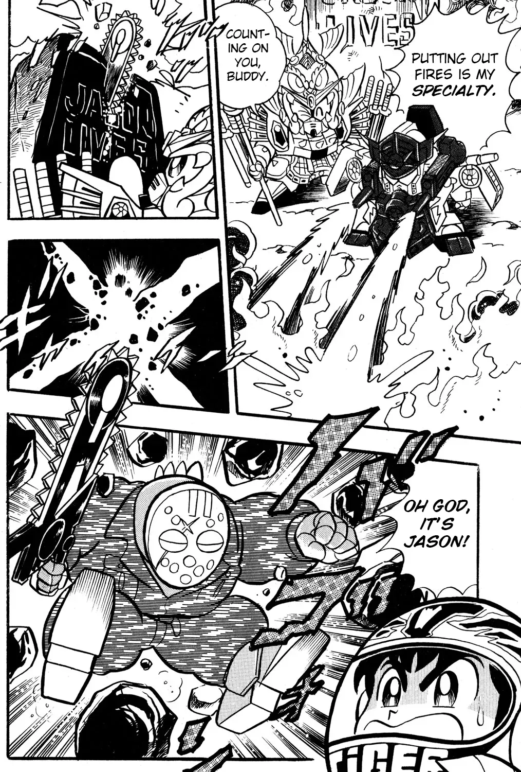 Hyper Warrior Gundam Boy Chapter 41 page 19 - 