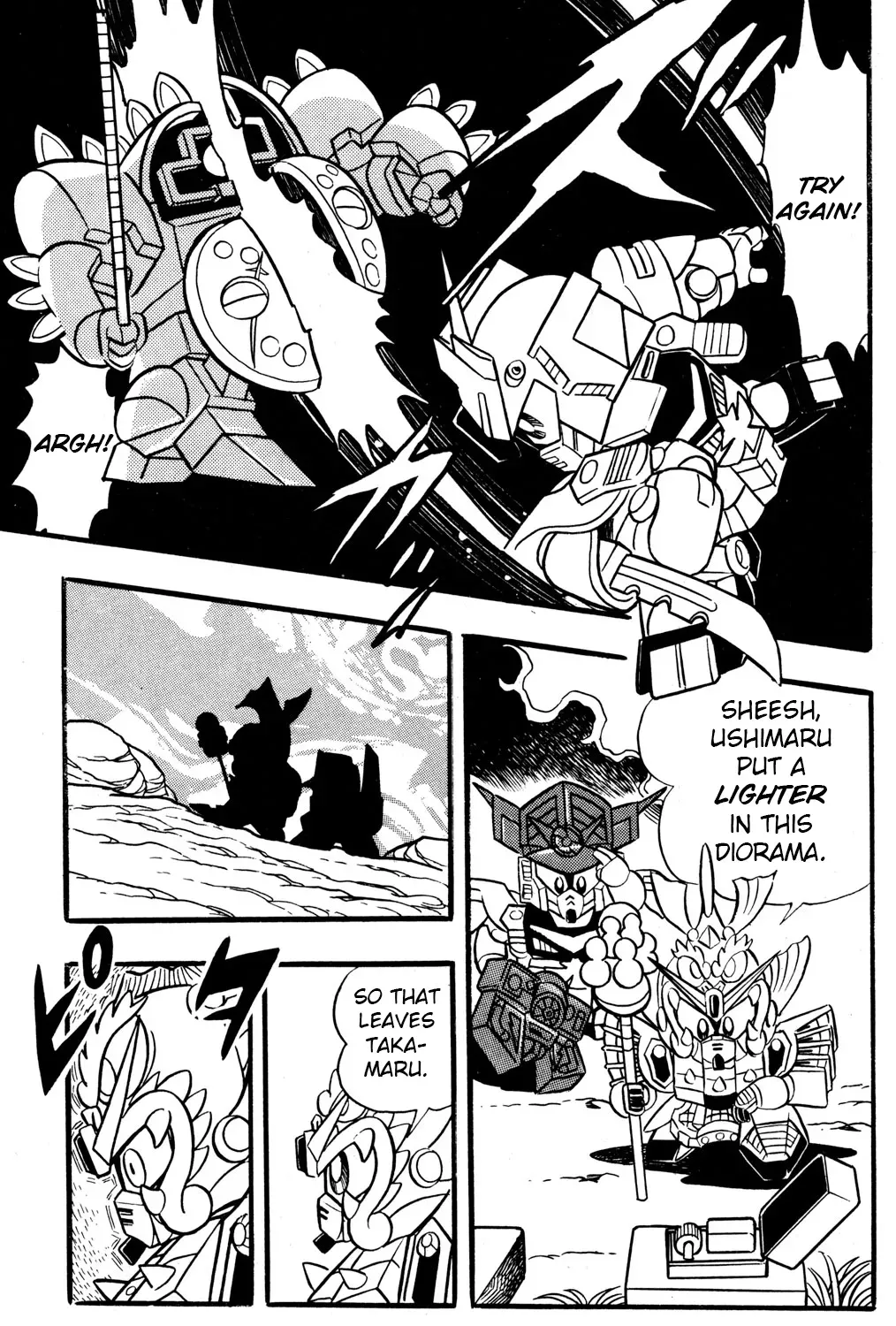 Hyper Warrior Gundam Boy Chapter 41 page 33 - 