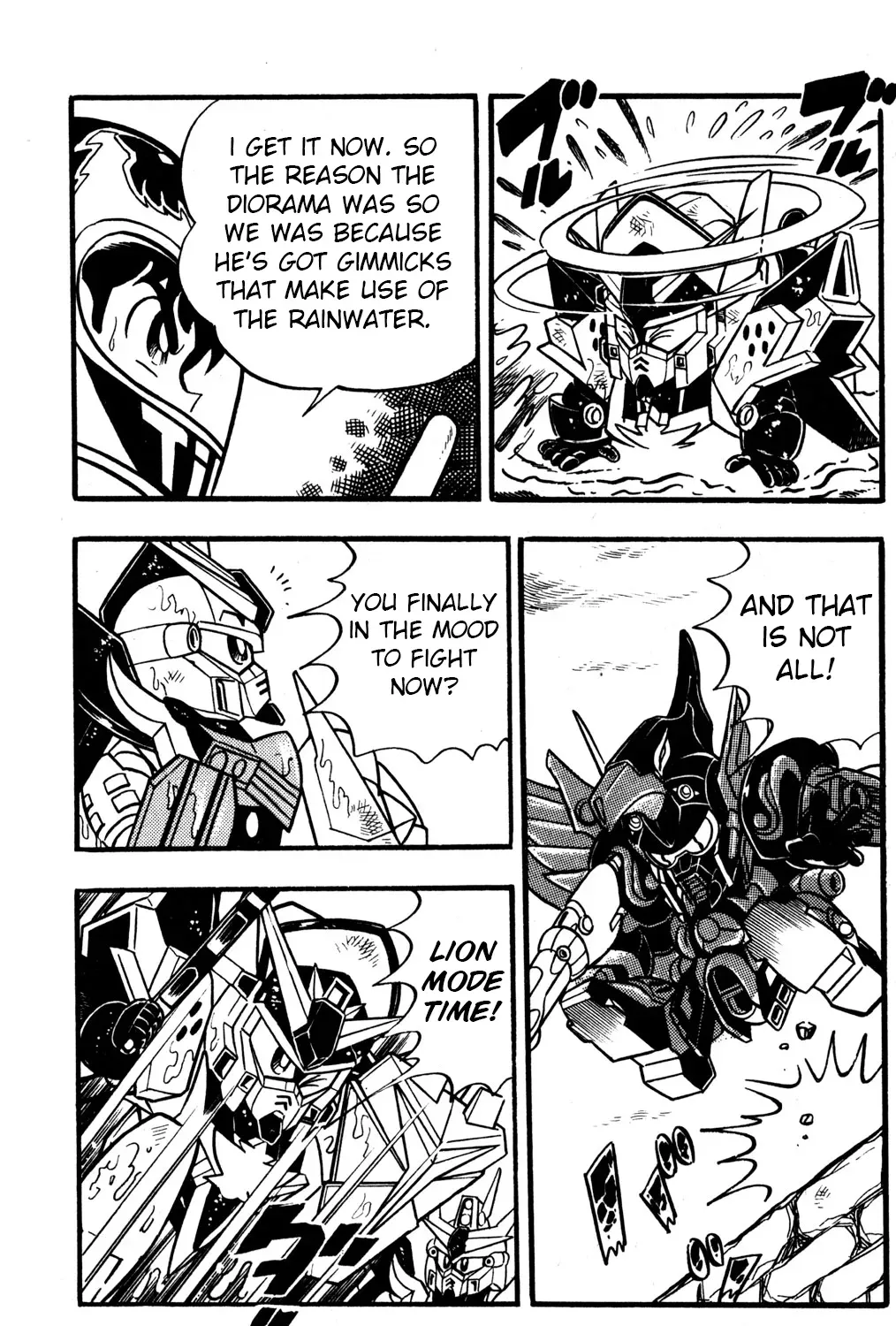 Hyper Warrior Gundam Boy Chapter 42 page 33 - 