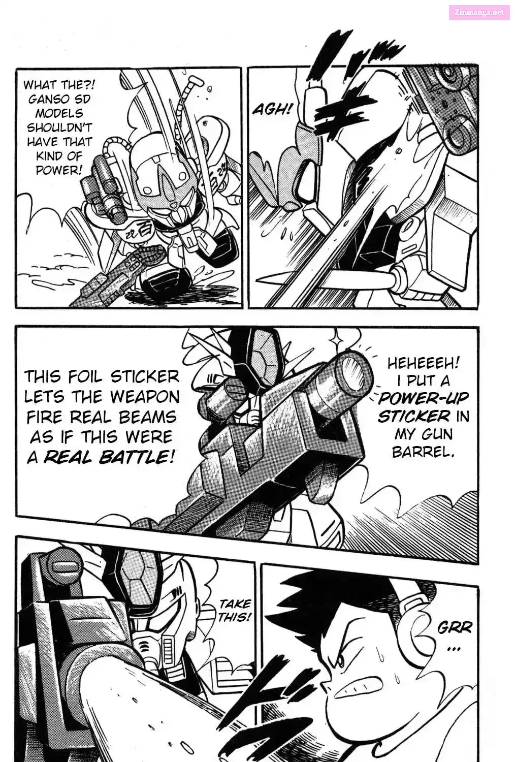 Hyper Warrior Gundam Boy Chapter 5 page 33 - 