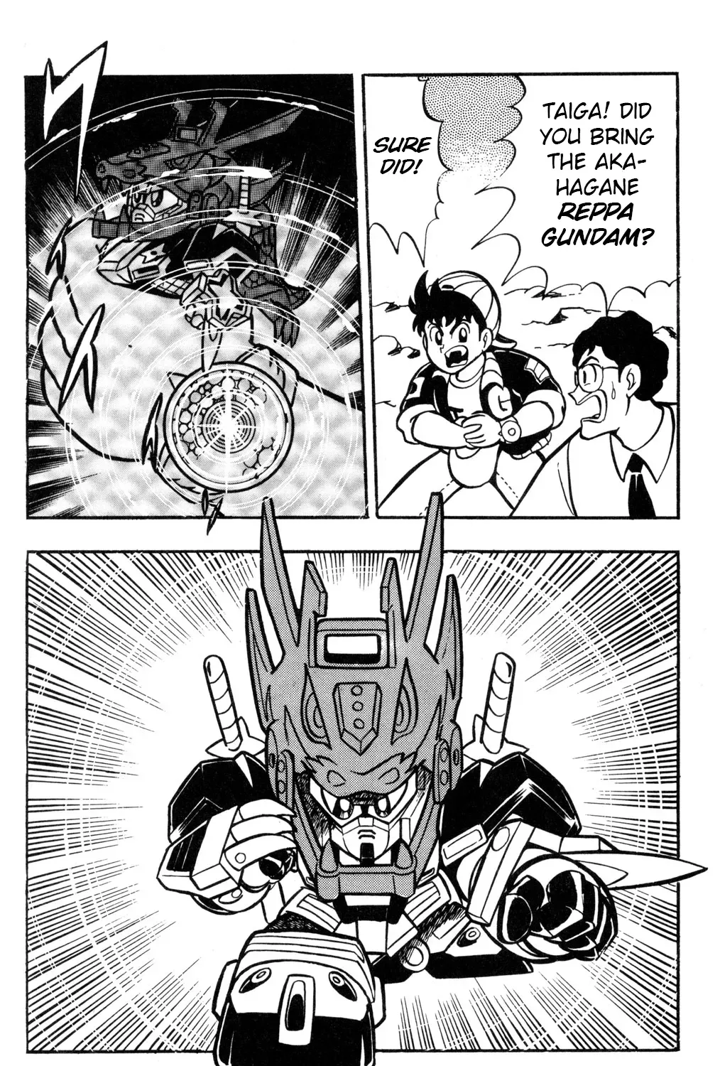 Hyper Warrior Gundam Boy Chapter 55 page 21 - 