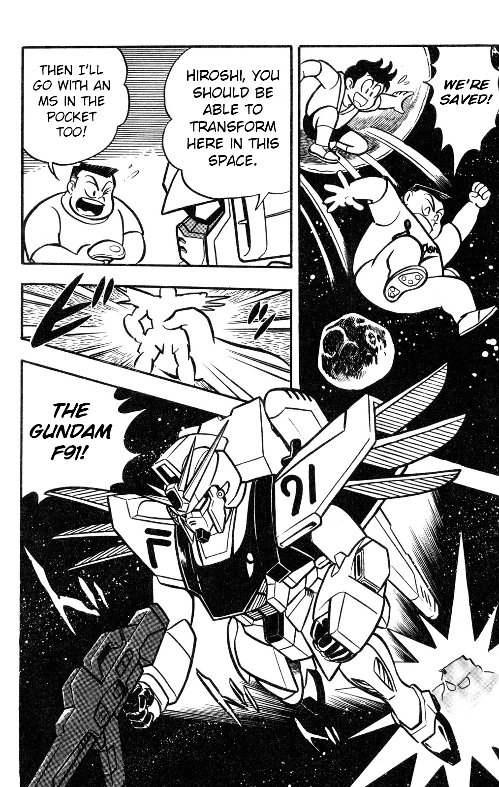Hyper Warrior Gundam Boy Chapter 57 page 21 - 