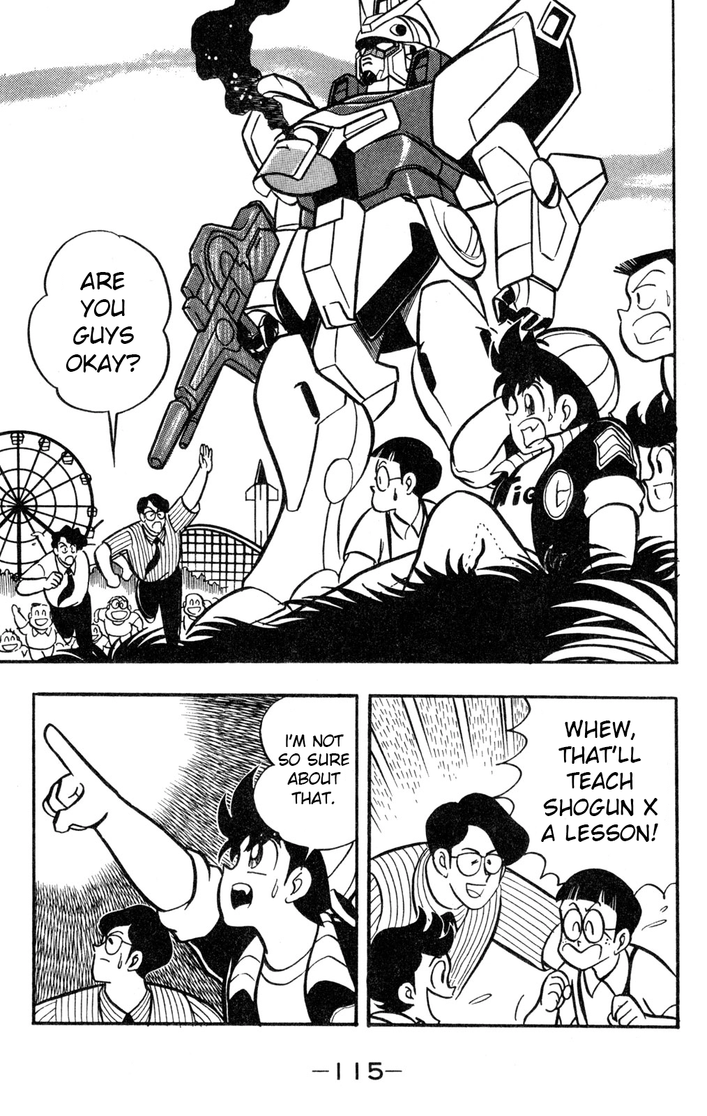 Hyper Warrior Gundam Boy Chapter 57 page 33 - 