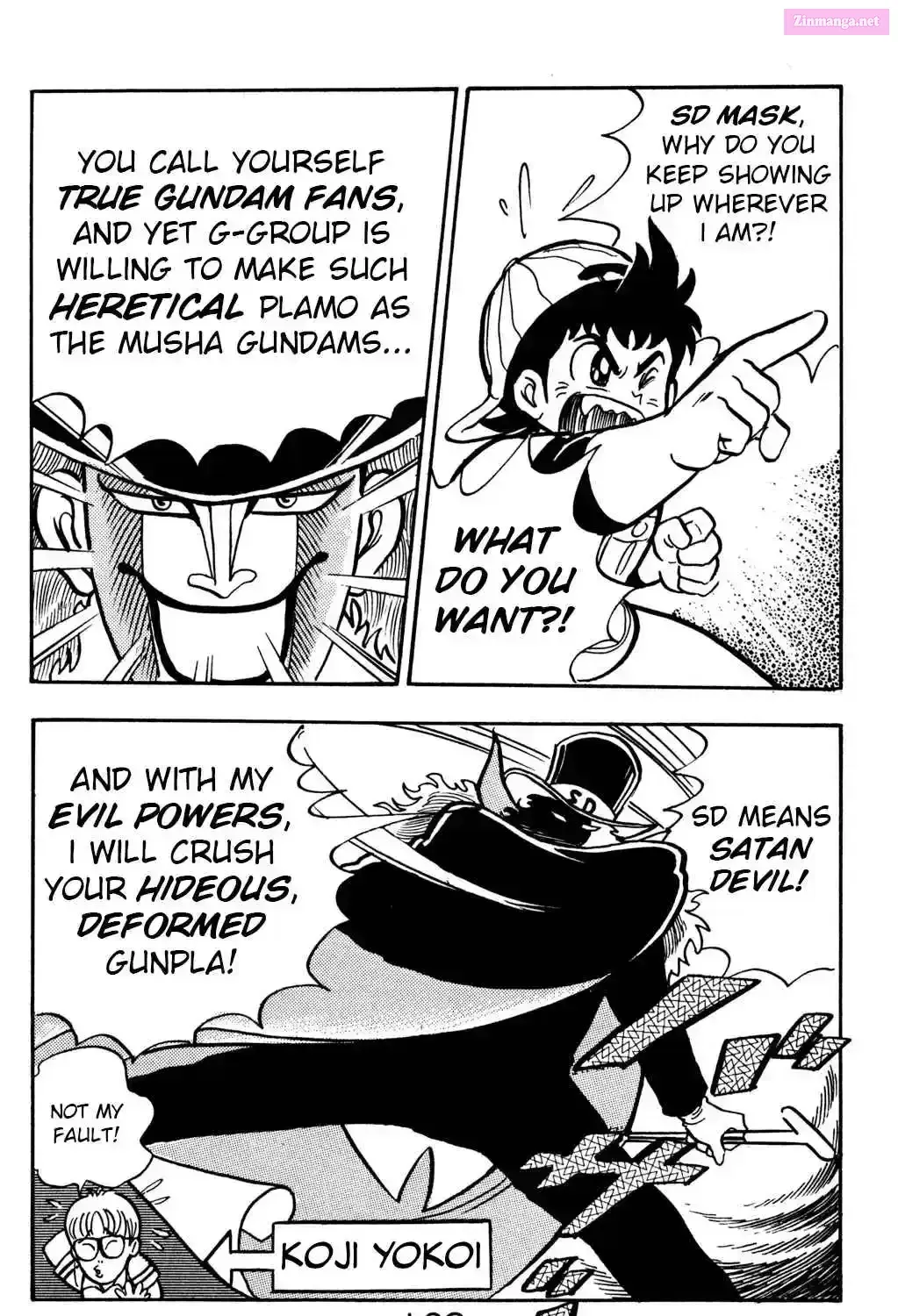 Hyper Warrior Gundam Boy Chapter 8 page 21 - 
