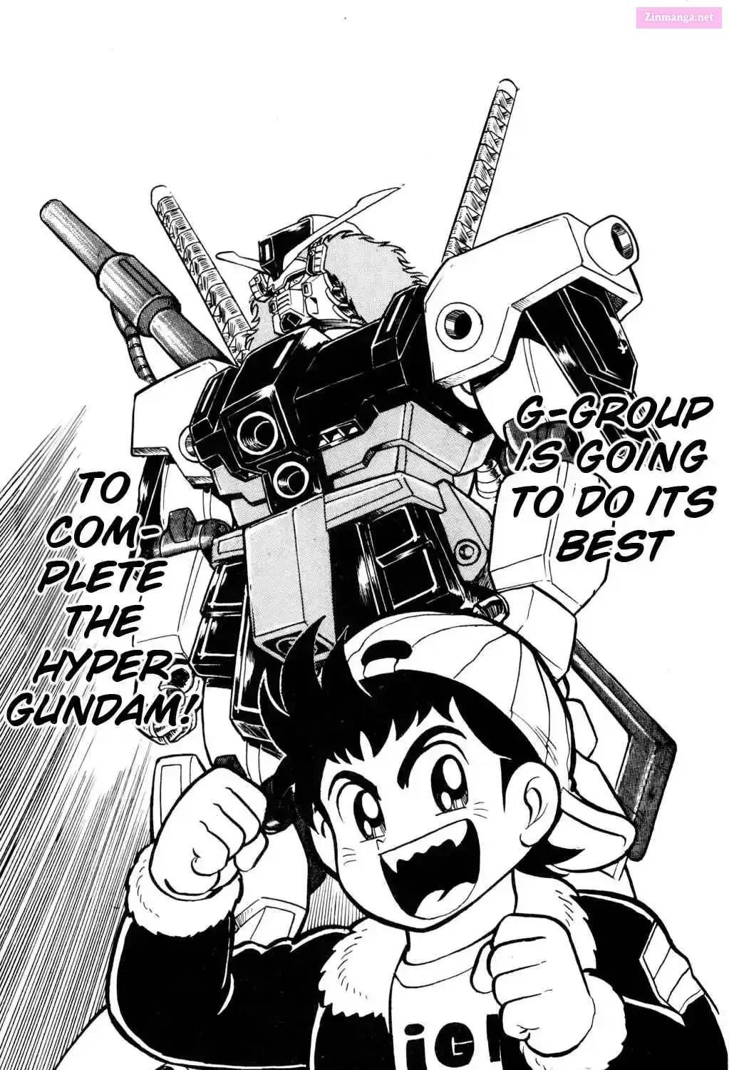 Hyper Warrior Gundam Boy Chapter 9.5 page 8 - 
