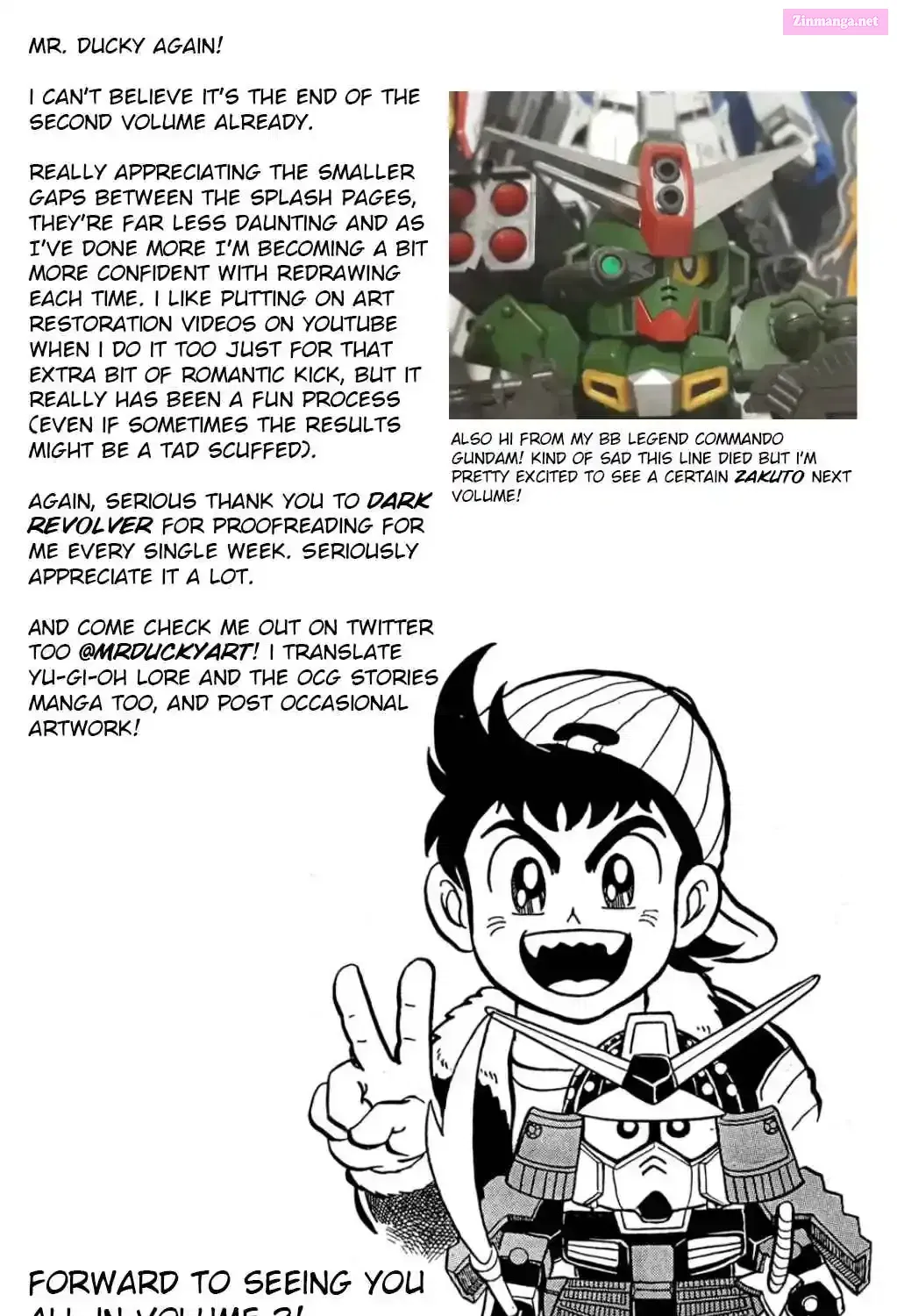 Hyper Warrior Gundam Boy Chapter 9.5 page 10 - 