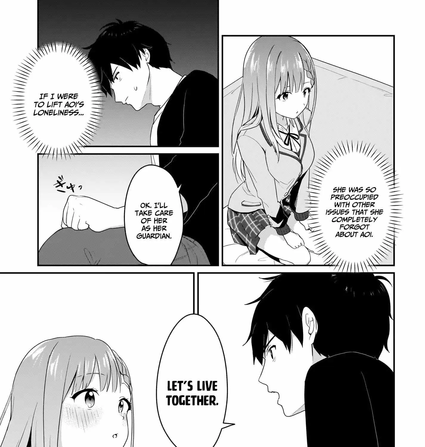 I, a Tired Office Worker, Start Living Together with a Beautiful Highschool Girl whom I Met Again After 7 Years Chapter 1 page 31 - 