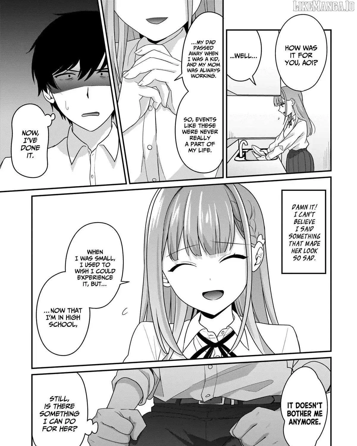 I, a Tired Office Worker, Start Living Together with a Beautiful Highschool Girl whom I Met Again After 7 Years Chapter 10.1 page 18 - 