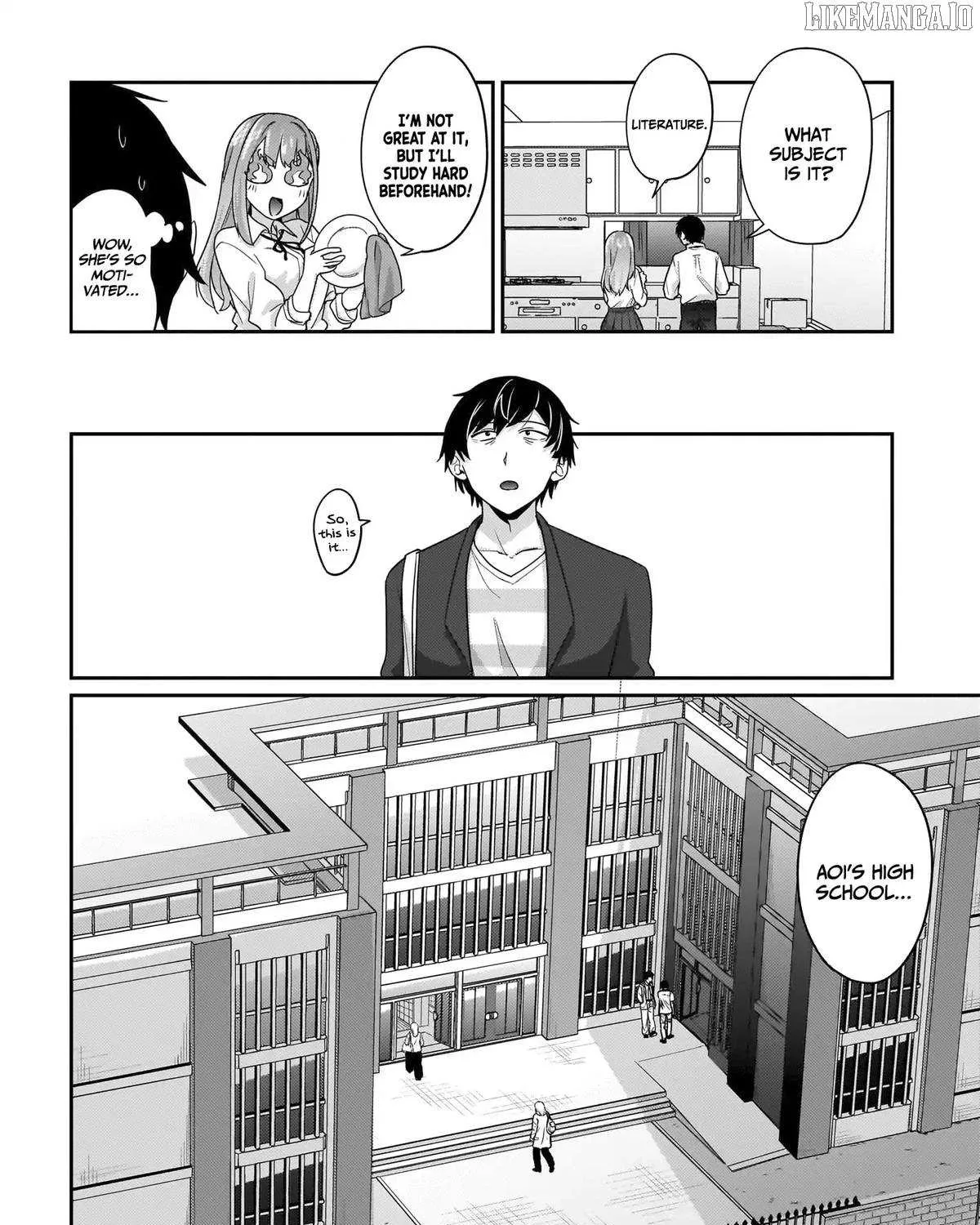 I, a Tired Office Worker, Start Living Together with a Beautiful Highschool Girl whom I Met Again After 7 Years Chapter 10.1 page 24 - 