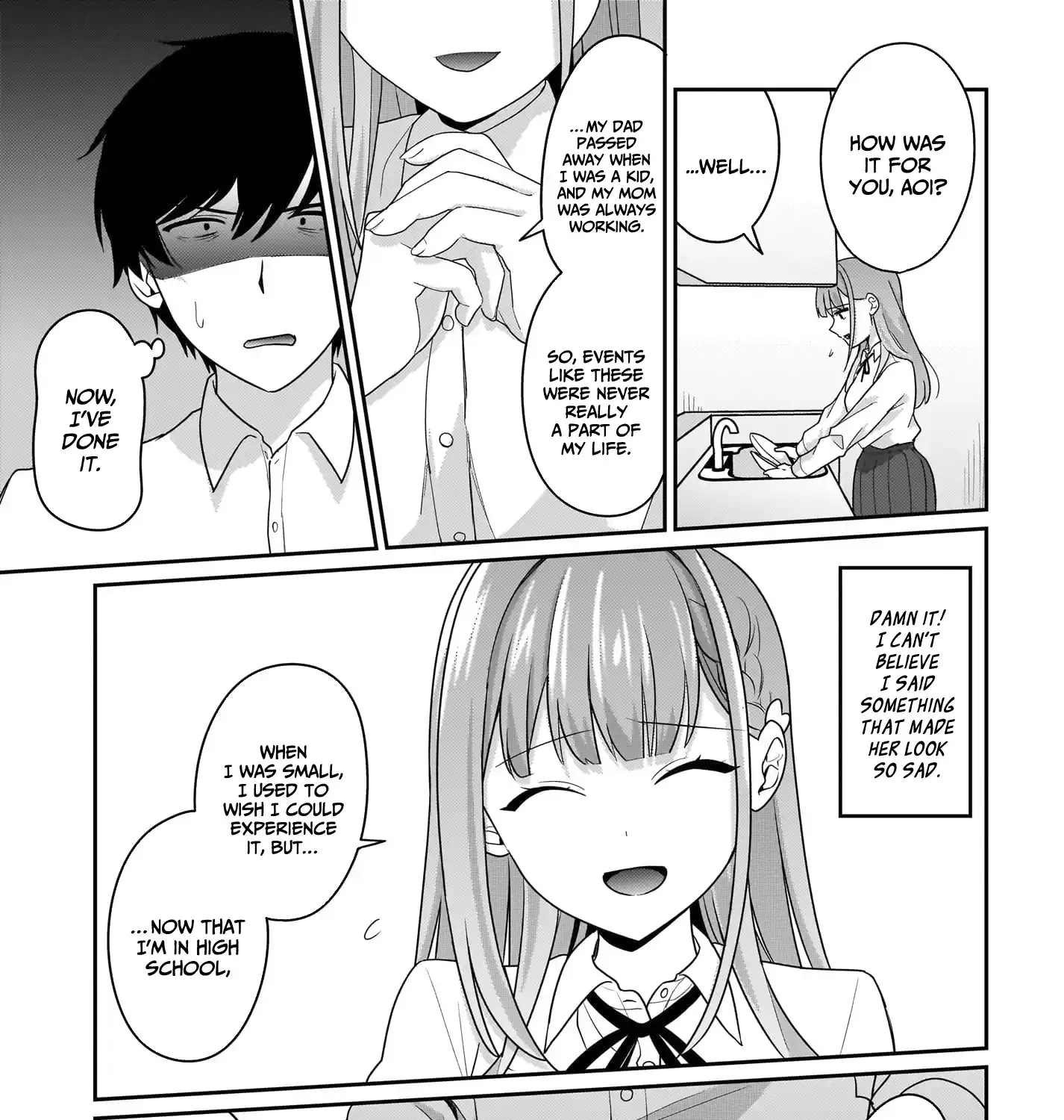 I, a Tired Office Worker, Start Living Together with a Beautiful Highschool Girl whom I Met Again After 7 Years Chapter 10 page 19 - 