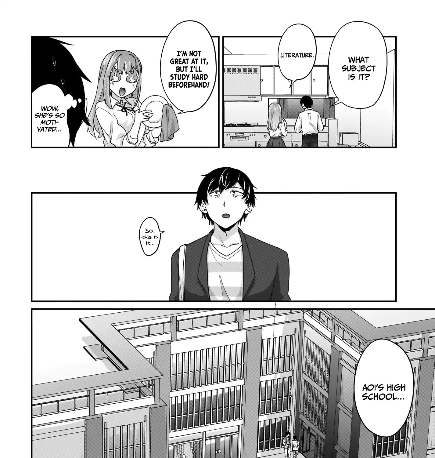 I, a Tired Office Worker, Start Living Together with a Beautiful Highschool Girl whom I Met Again After 7 Years Chapter 10 page 25 - 