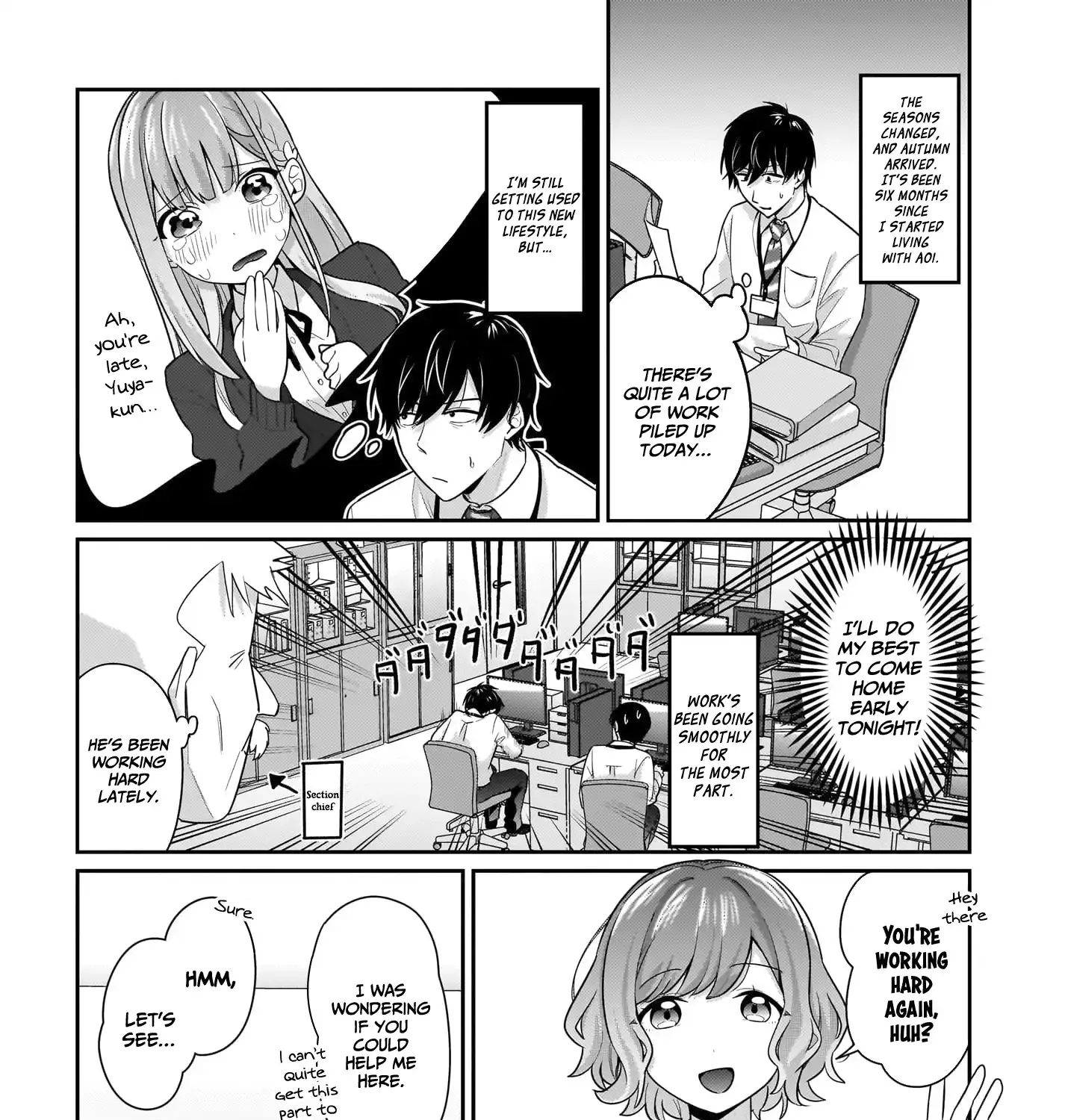 I, a Tired Office Worker, Start Living Together with a Beautiful Highschool Girl whom I Met Again After 7 Years Chapter 10 page 5 - 