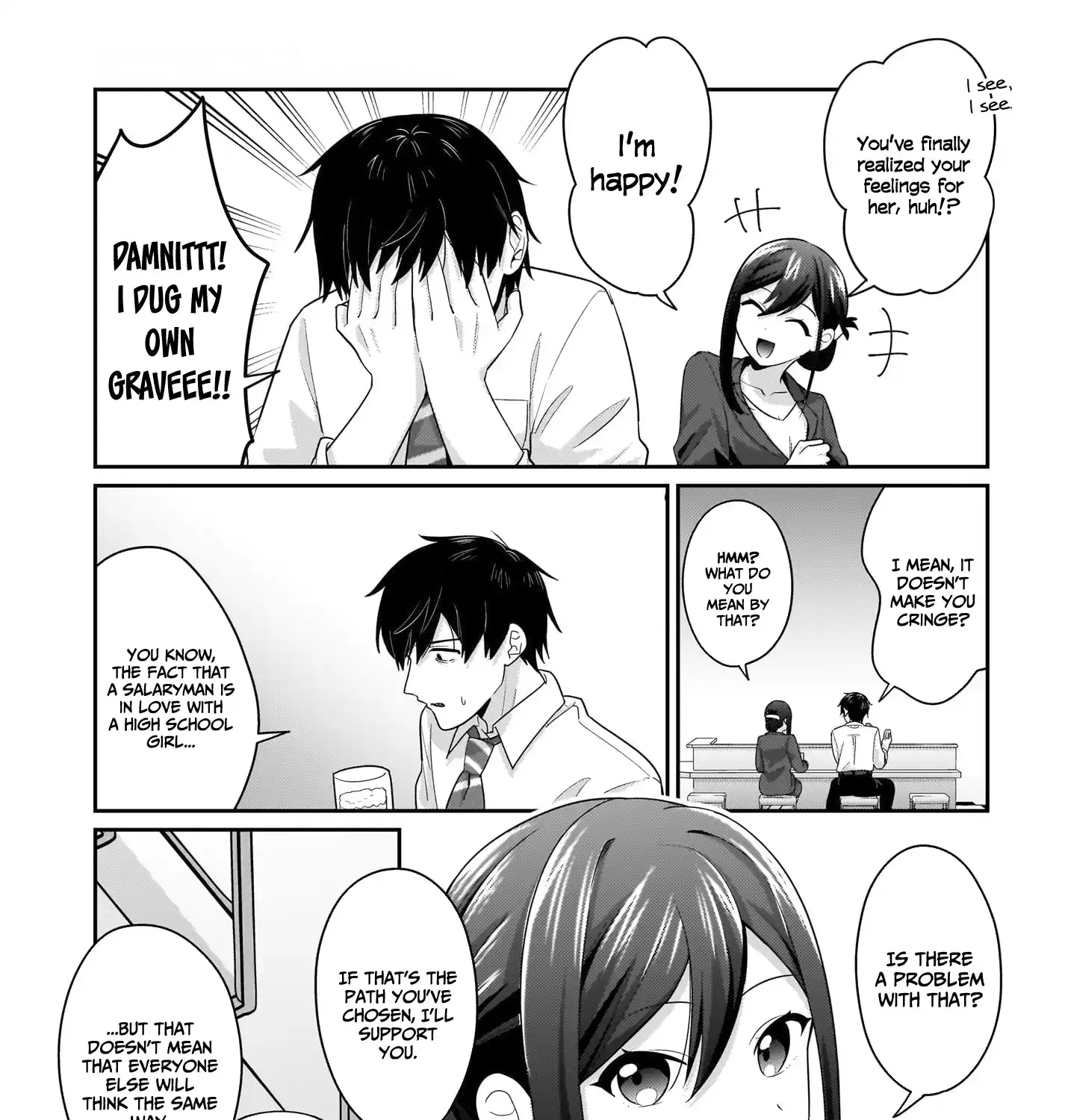 I, a Tired Office Worker, Start Living Together with a Beautiful Highschool Girl whom I Met Again After 7 Years Chapter 11 page 19 - 