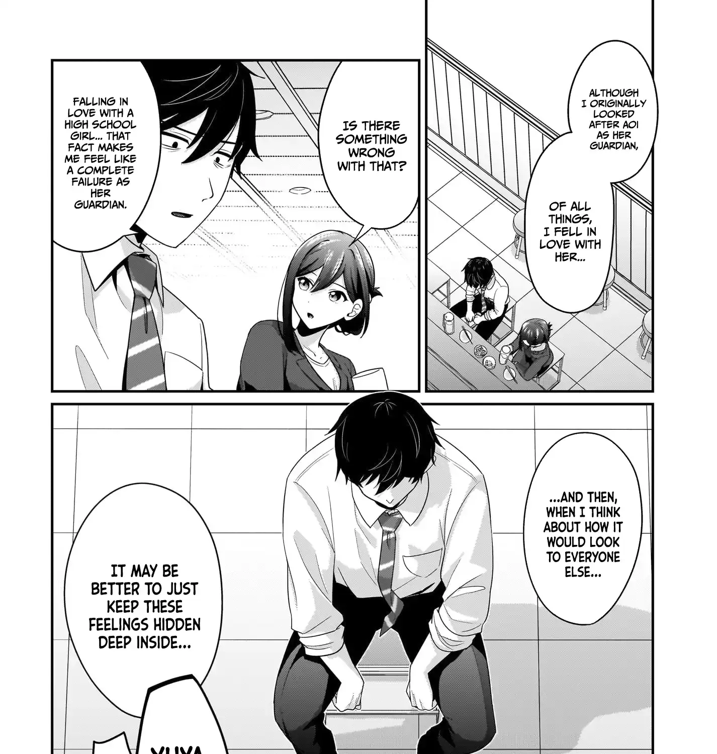 I, a Tired Office Worker, Start Living Together with a Beautiful Highschool Girl whom I Met Again After 7 Years Chapter 11 page 21 - 