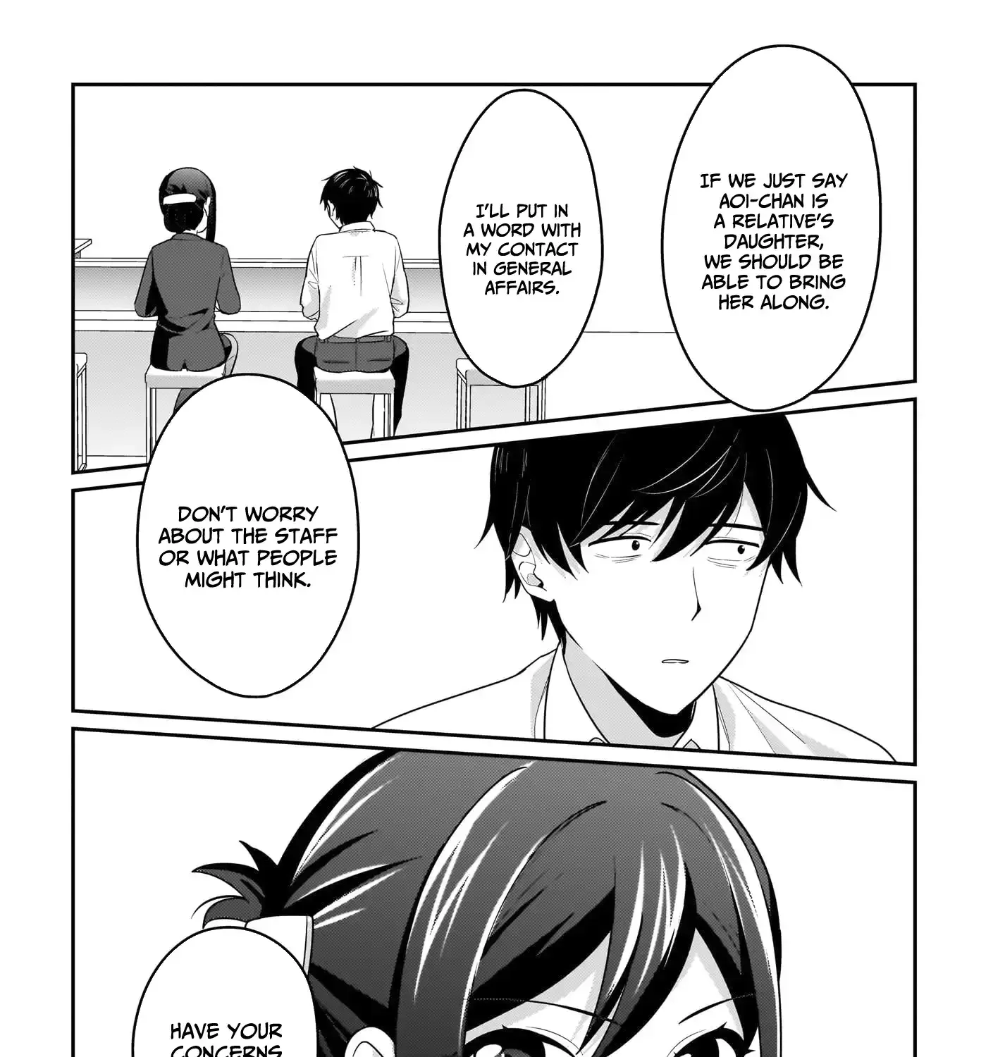 I, a Tired Office Worker, Start Living Together with a Beautiful Highschool Girl whom I Met Again After 7 Years Chapter 11 page 33 - 