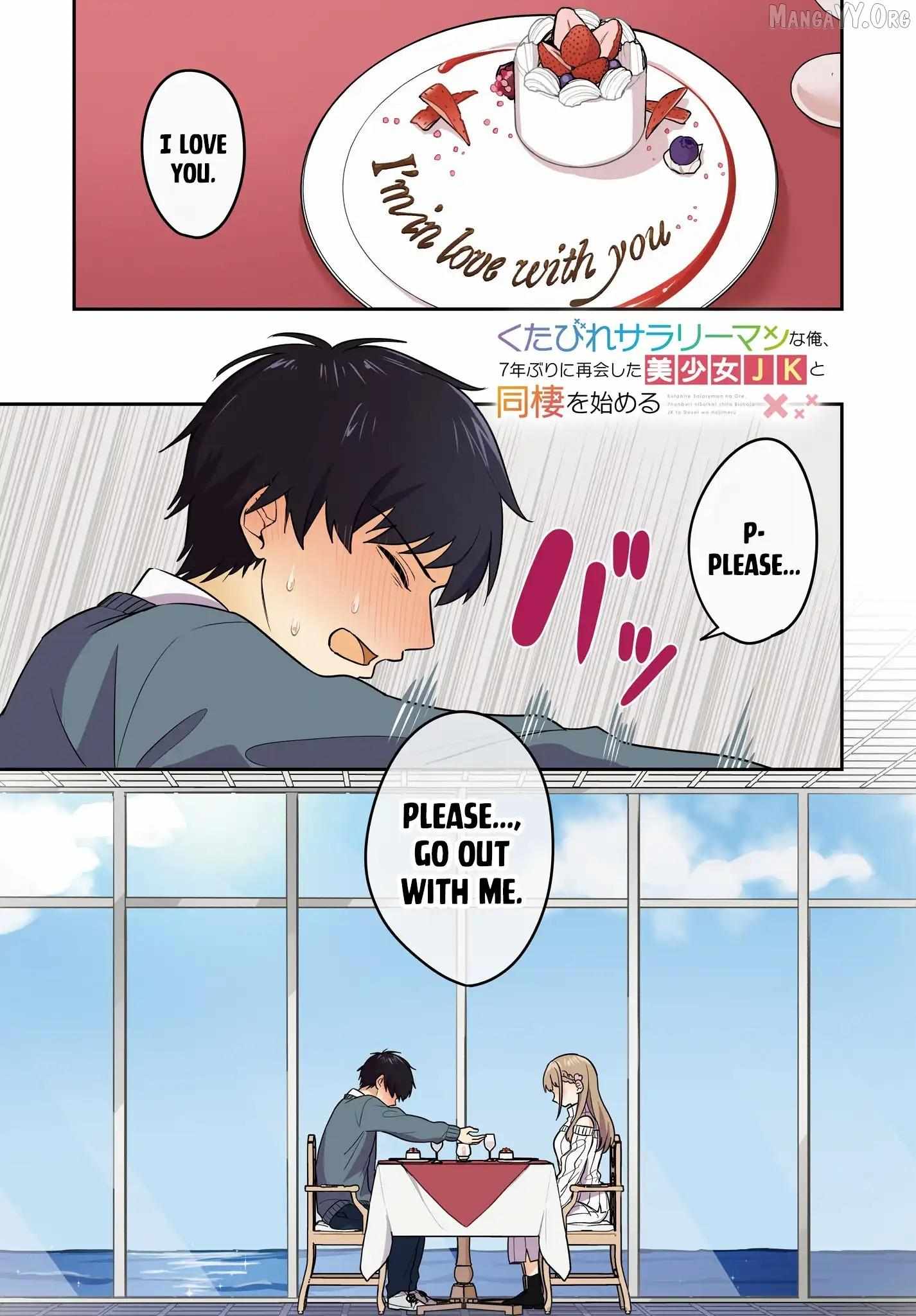 I, a Tired Office Worker, Start Living Together with a Beautiful Highschool Girl whom I Met Again After 7 Years Chapter 14 page 2 - 
