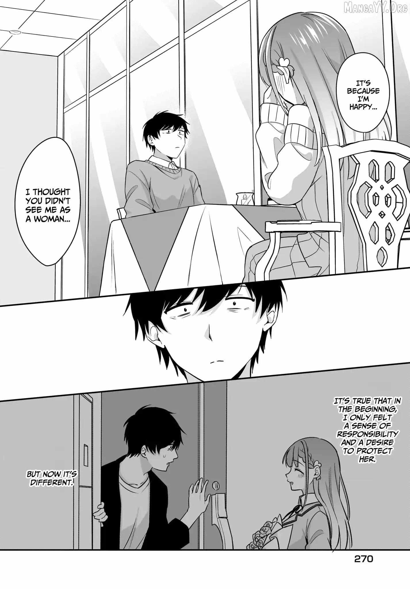 I, a Tired Office Worker, Start Living Together with a Beautiful Highschool Girl whom I Met Again After 7 Years Chapter 14 page 7 - 