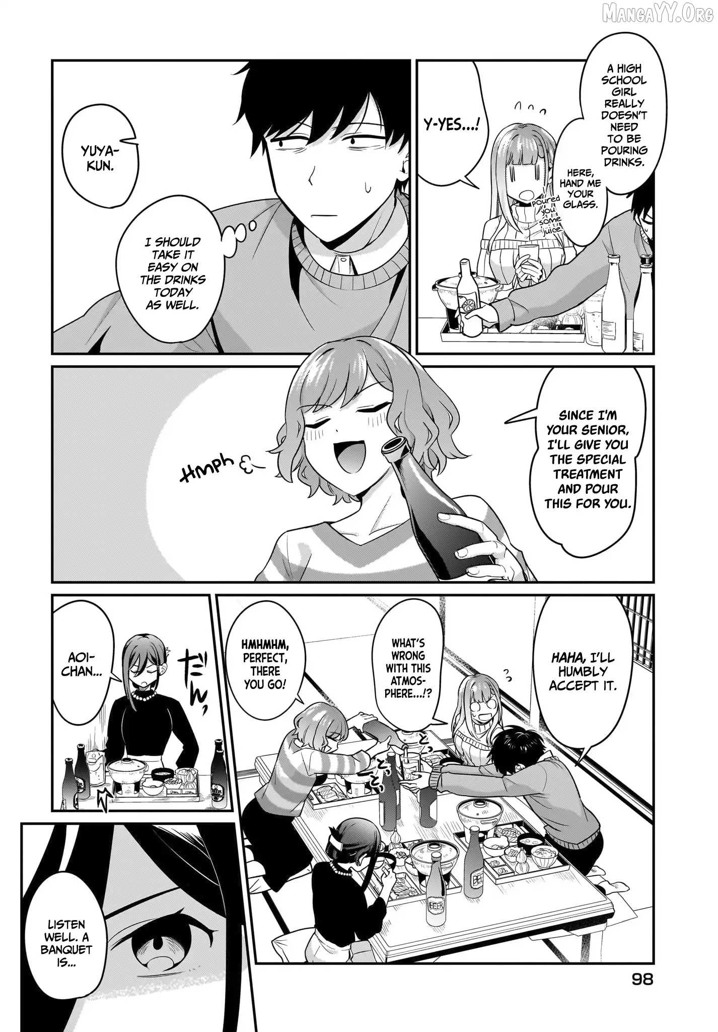 I, a Tired Office Worker, Start Living Together with a Beautiful Highschool Girl whom I Met Again After 7 Years Chapter 15 page 11 - 