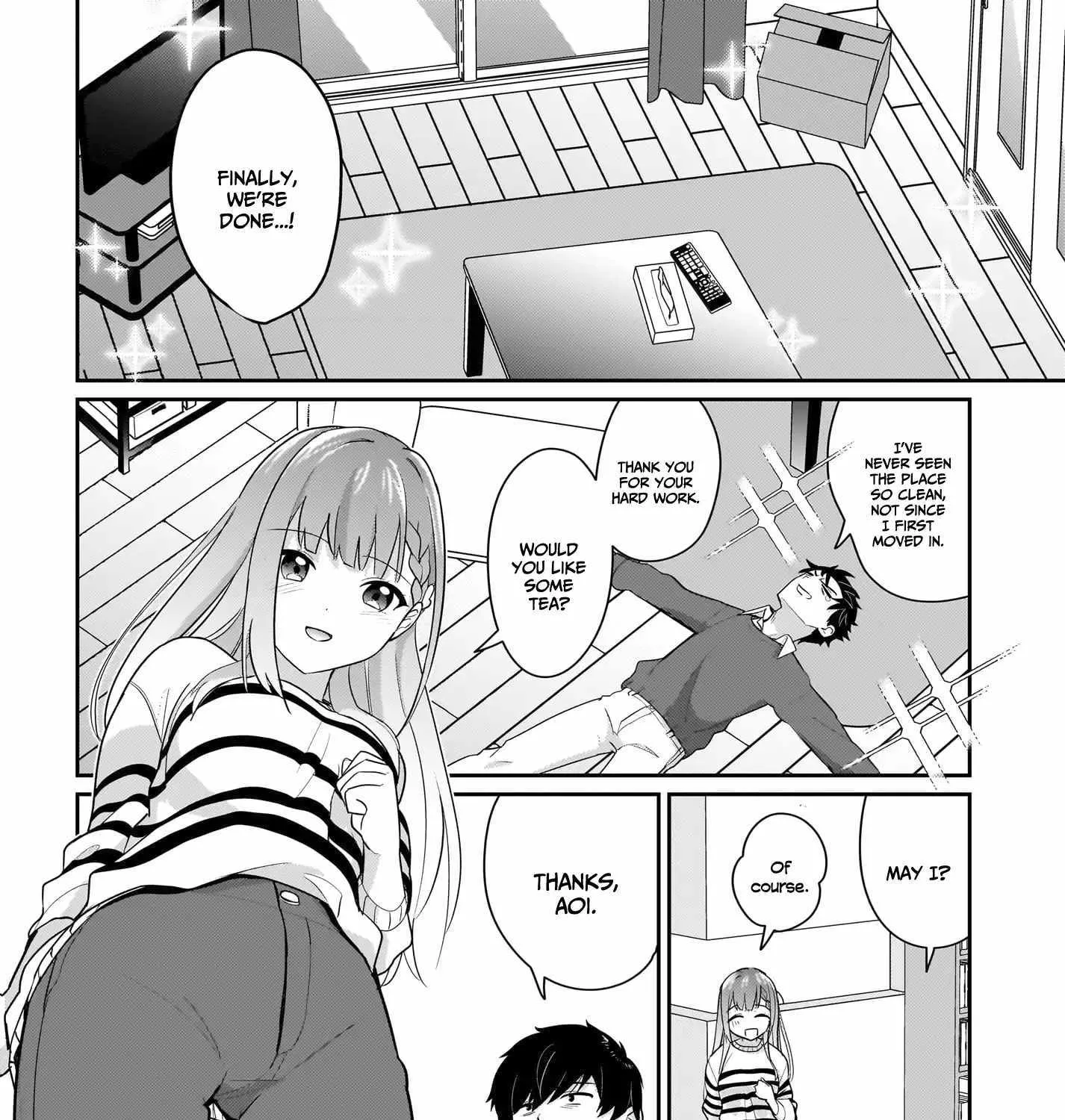 I, a Tired Office Worker, Start Living Together with a Beautiful Highschool Girl whom I Met Again After 7 Years Chapter 2 page 29 - 