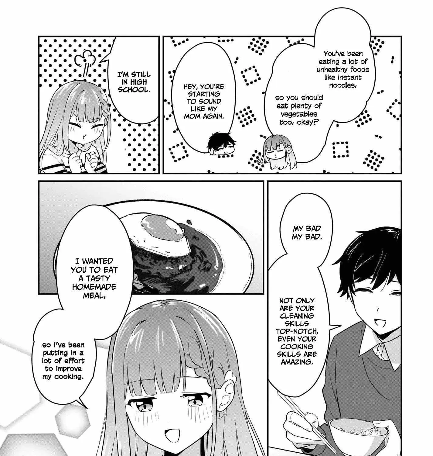I, a Tired Office Worker, Start Living Together with a Beautiful Highschool Girl whom I Met Again After 7 Years Chapter 3 page 27 - 