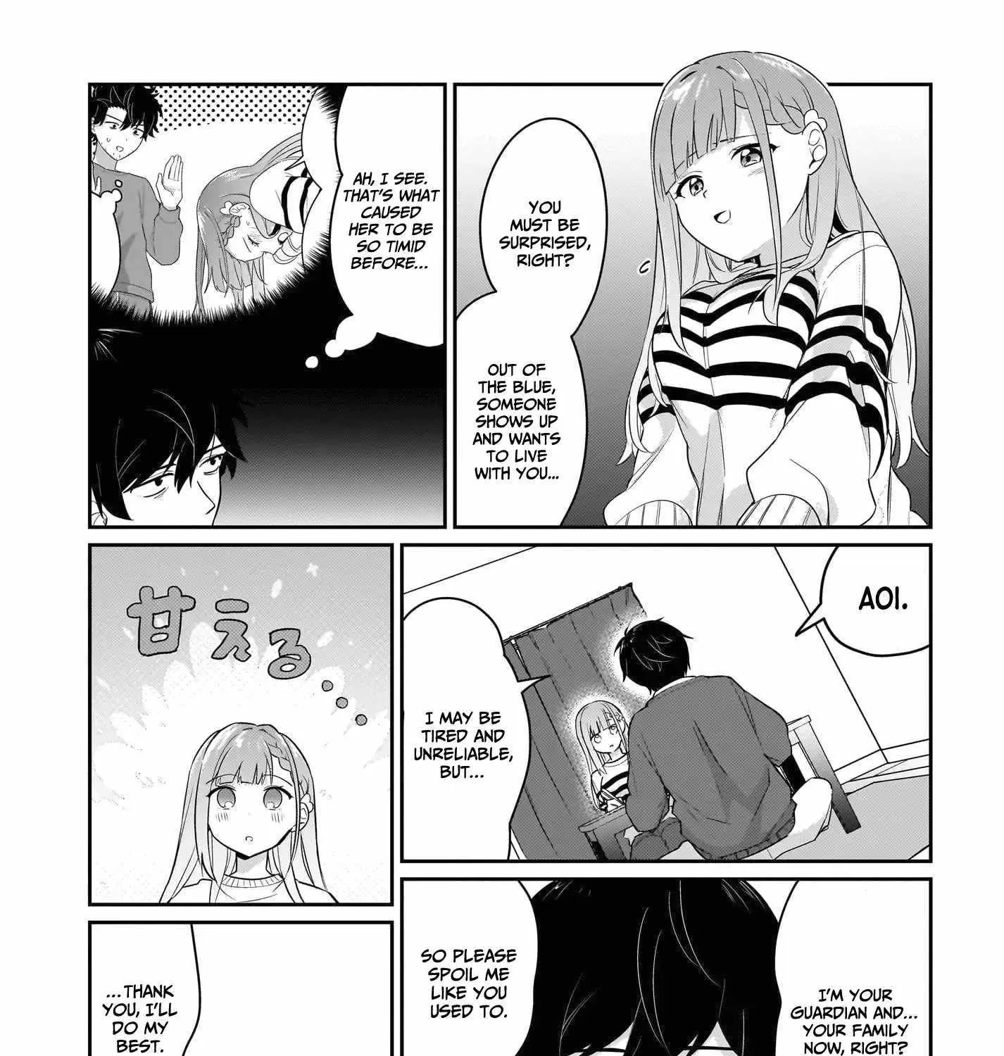 I, a Tired Office Worker, Start Living Together with a Beautiful Highschool Girl whom I Met Again After 7 Years Chapter 3 page 31 - 