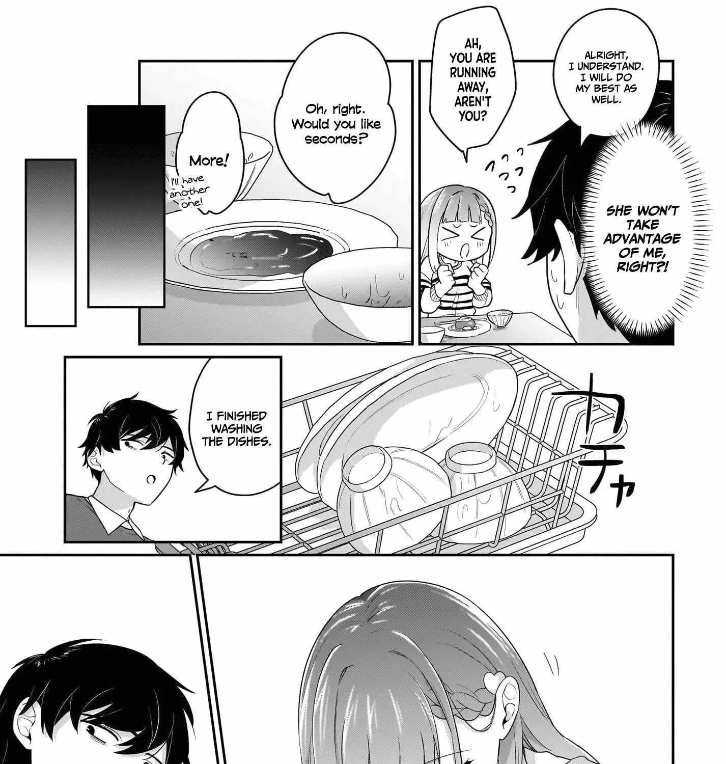 I, a Tired Office Worker, Start Living Together with a Beautiful Highschool Girl whom I Met Again After 7 Years Chapter 3 page 35 - 