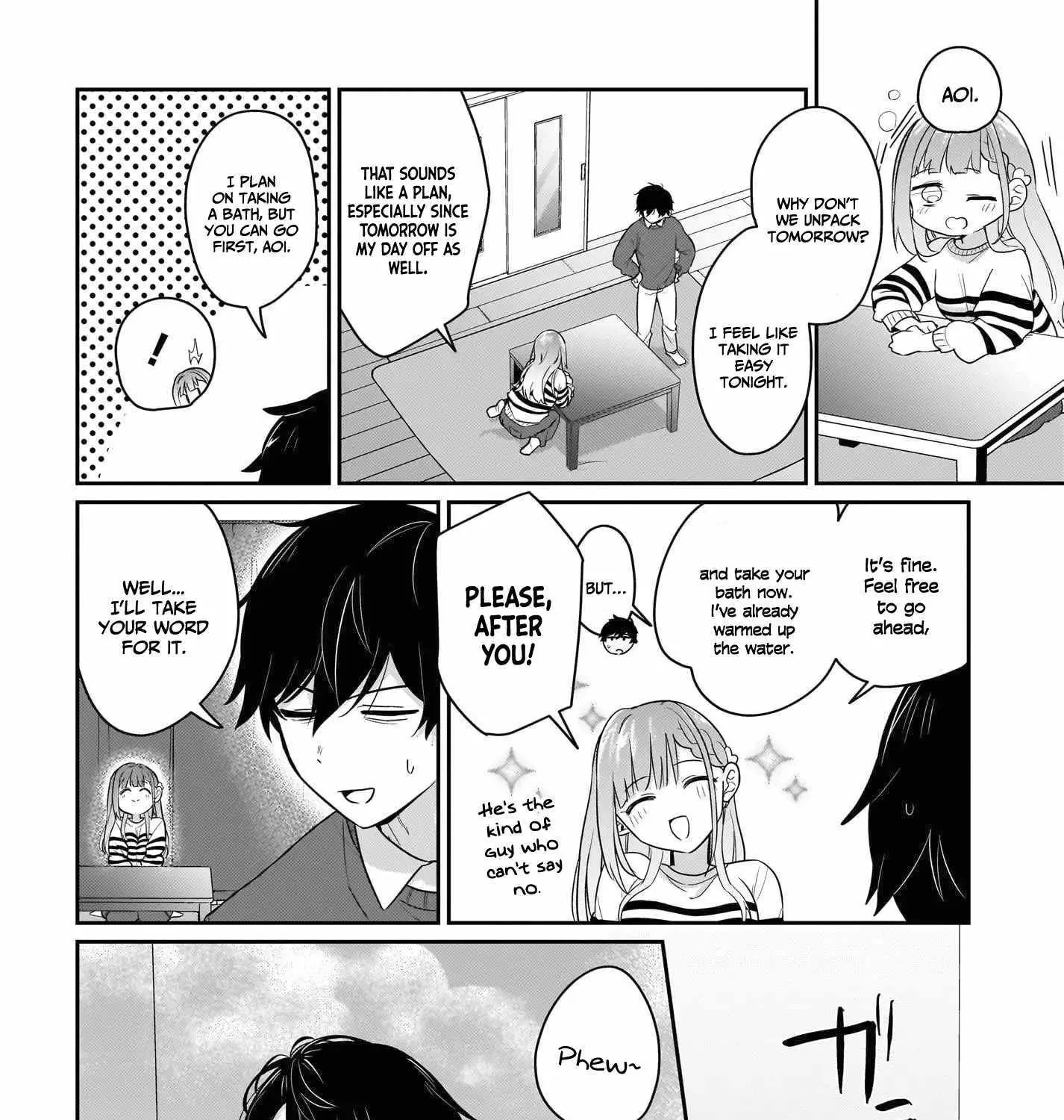 I, a Tired Office Worker, Start Living Together with a Beautiful Highschool Girl whom I Met Again After 7 Years Chapter 3 page 37 - 