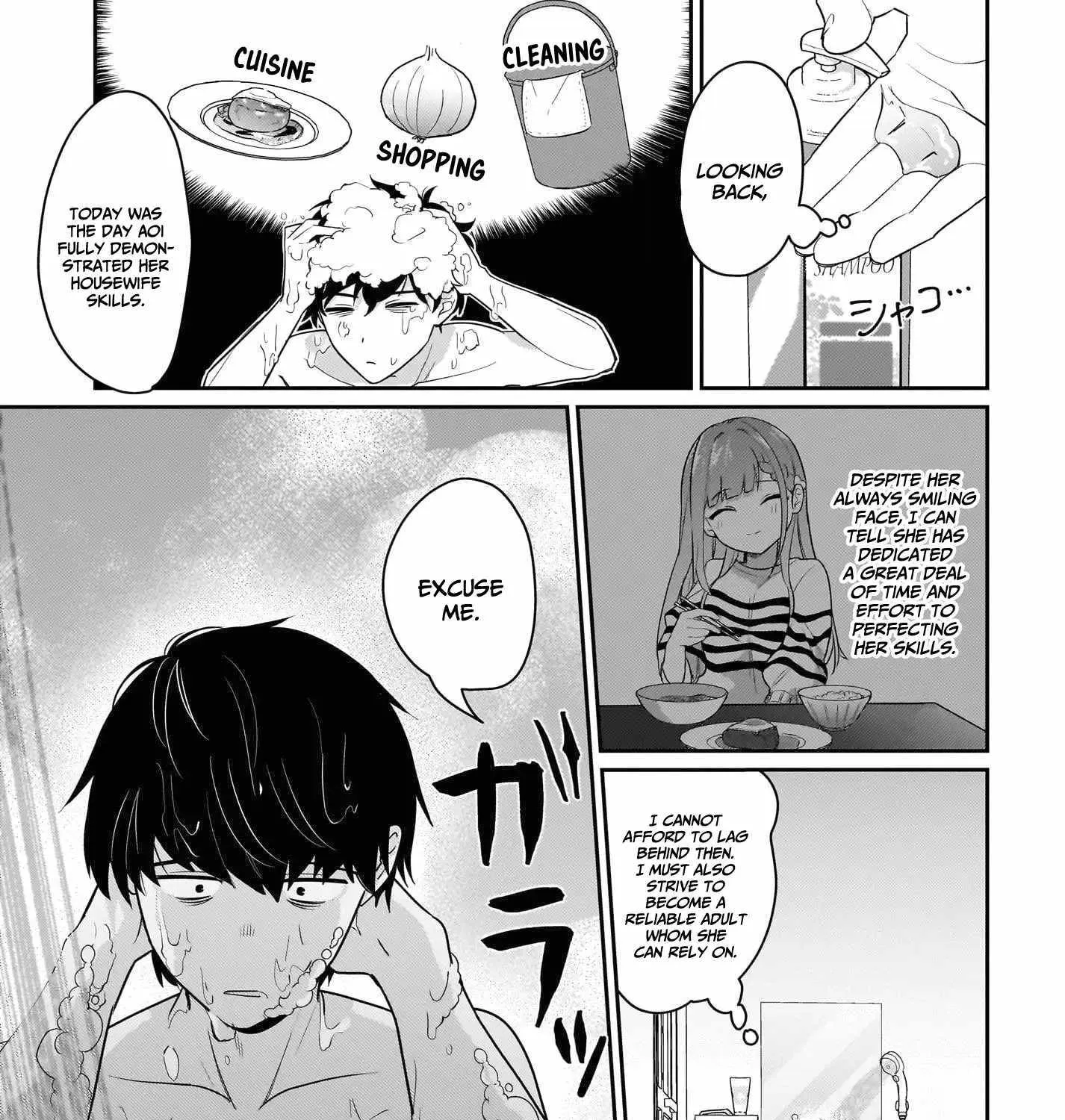 I, a Tired Office Worker, Start Living Together with a Beautiful Highschool Girl whom I Met Again After 7 Years Chapter 3 page 39 - 
