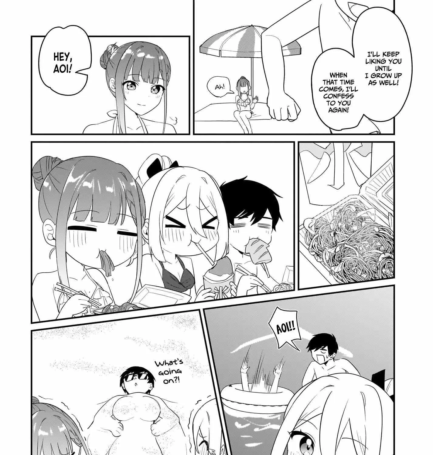 I, a Tired Office Worker, Start Living Together with a Beautiful Highschool Girl whom I Met Again After 7 Years Chapter 7.1 page 31 - 