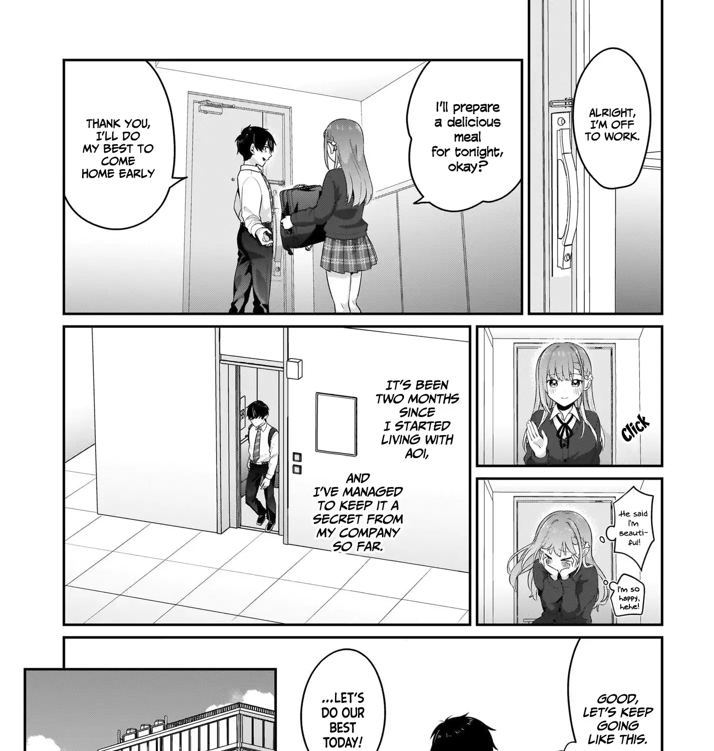 I, a Tired Office Worker, Start Living Together with a Beautiful Highschool Girl whom I Met Again After 7 Years Chapter 7 page 11 - 