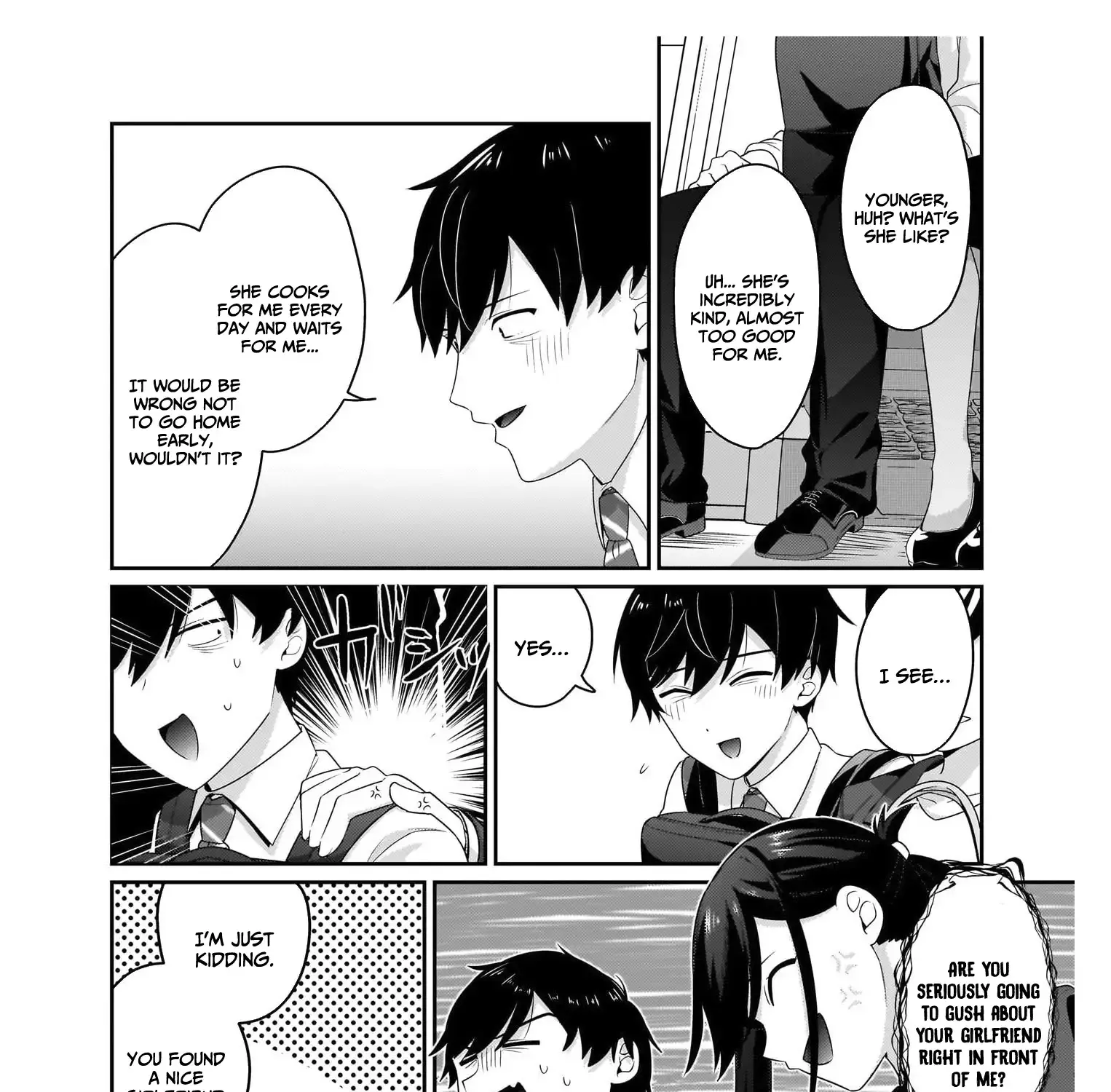 I, a Tired Office Worker, Start Living Together with a Beautiful Highschool Girl whom I Met Again After 7 Years Chapter 7 page 33 - 