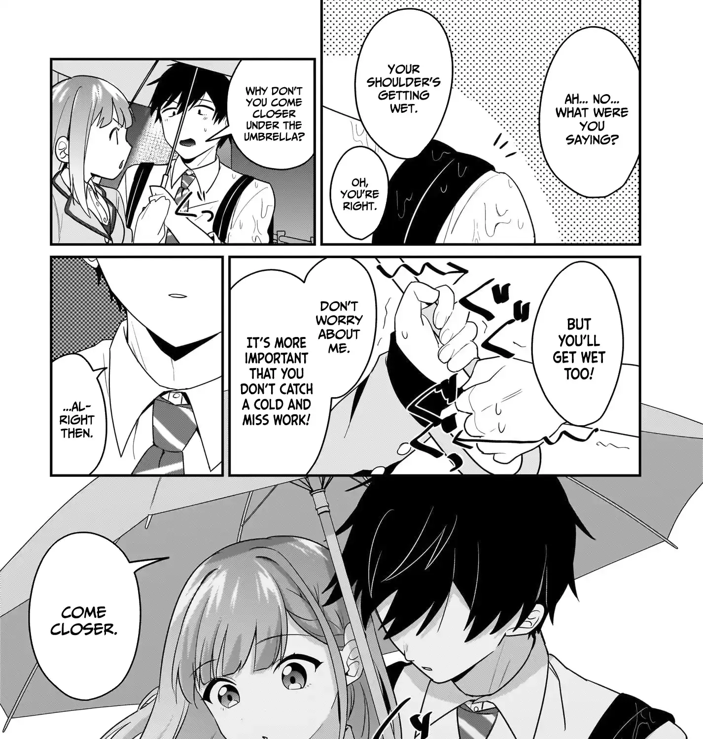 I, a Tired Office Worker, Start Living Together with a Beautiful Highschool Girl whom I Met Again After 7 Years Chapter 8 page 29 - 
