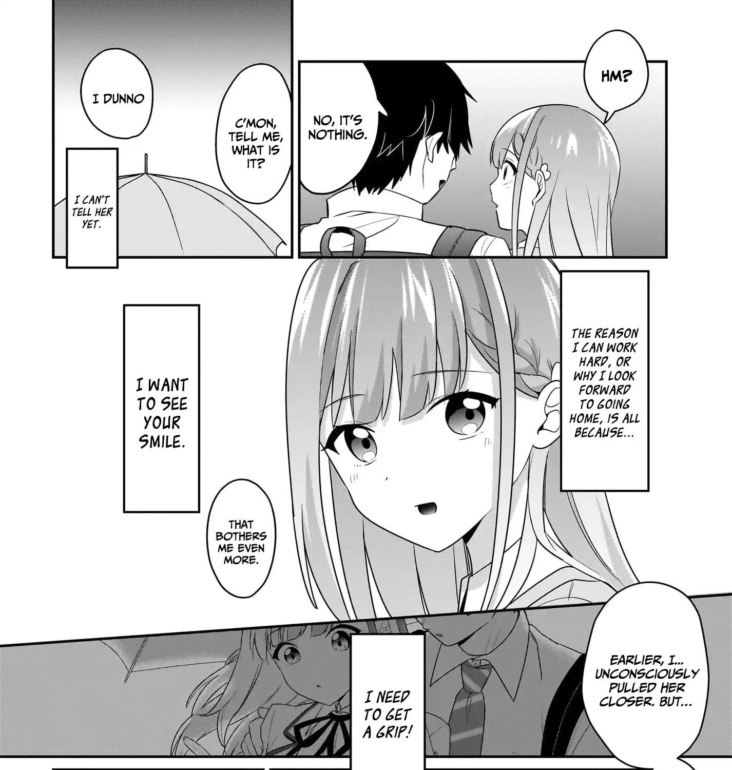 I, a Tired Office Worker, Start Living Together with a Beautiful Highschool Girl whom I Met Again After 7 Years Chapter 8 page 33 - 