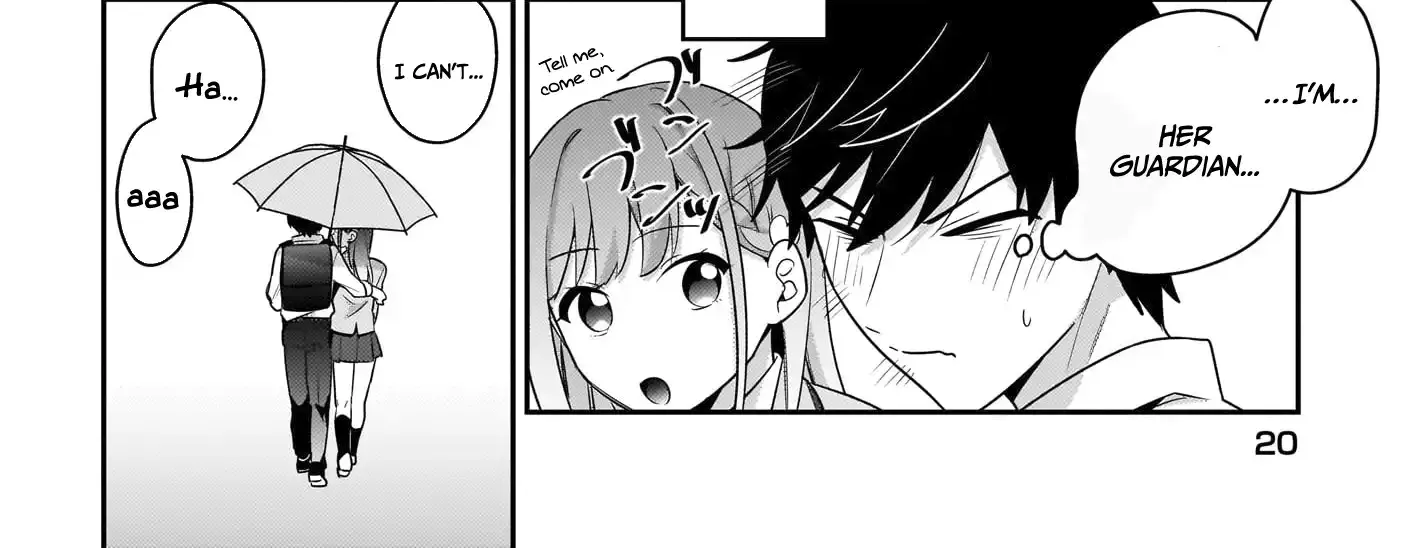 I, a Tired Office Worker, Start Living Together with a Beautiful Highschool Girl whom I Met Again After 7 Years Chapter 8 page 34 - 