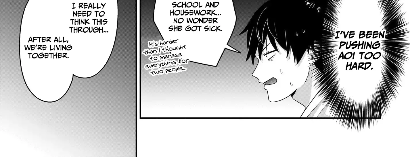 I, a Tired Office Worker, Start Living Together with a Beautiful Highschool Girl whom I Met Again After 7 Years Chapter 9 page 35 - 