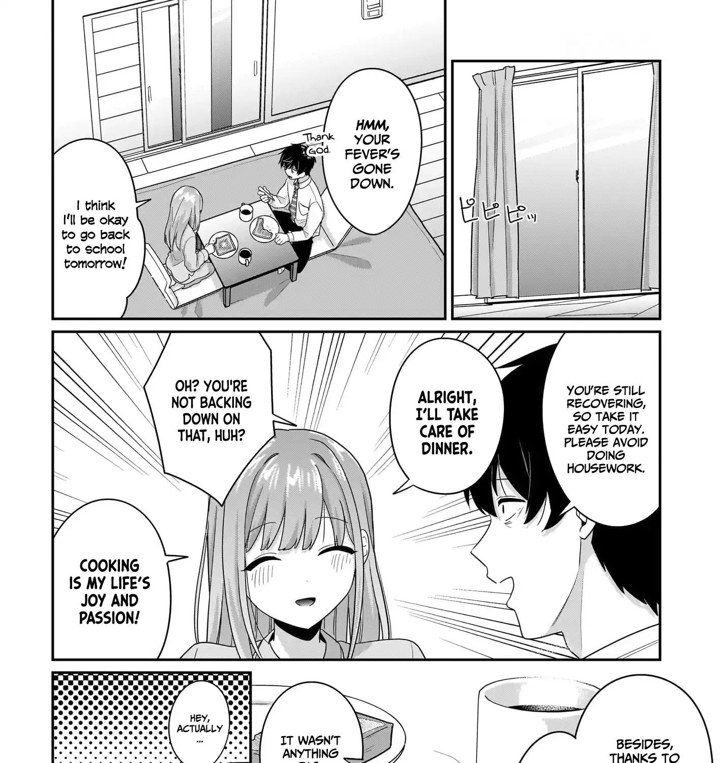 I, a Tired Office Worker, Start Living Together with a Beautiful Highschool Girl whom I Met Again After 7 Years Chapter 9 page 36 - 
