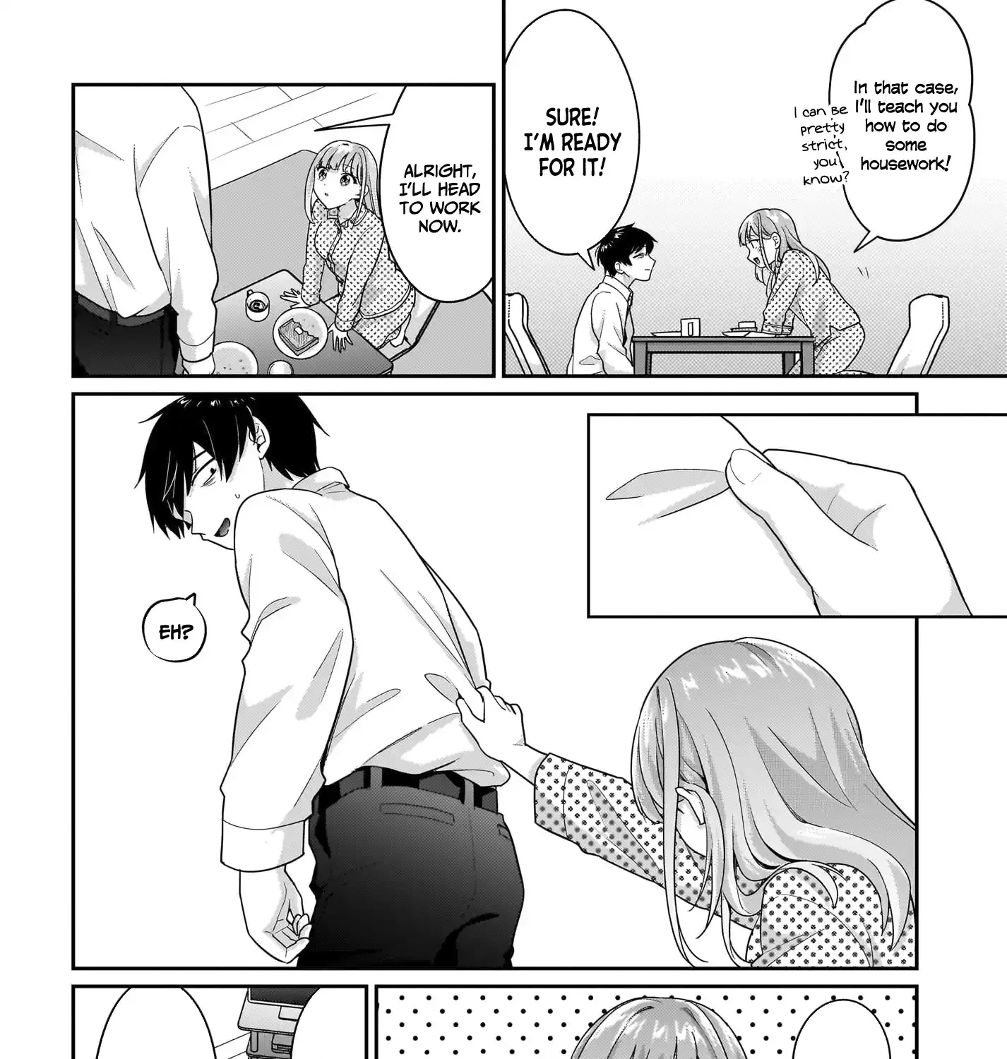 I, a Tired Office Worker, Start Living Together with a Beautiful Highschool Girl whom I Met Again After 7 Years Chapter 9 page 40 - 