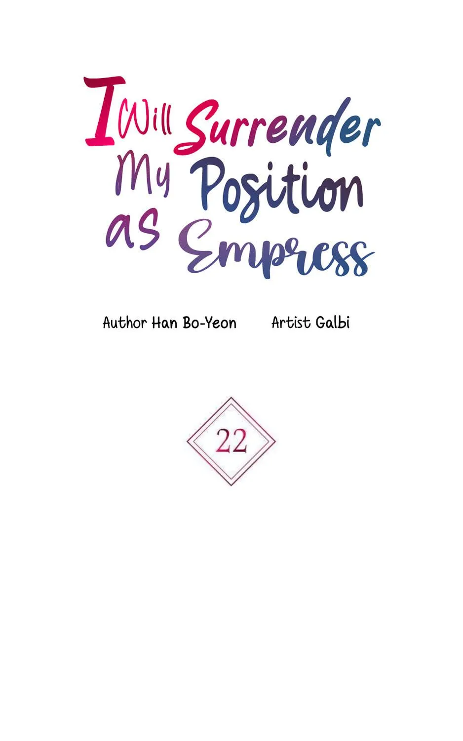 I Abdicate My Title of Empress Chapter 22 page 68 - 