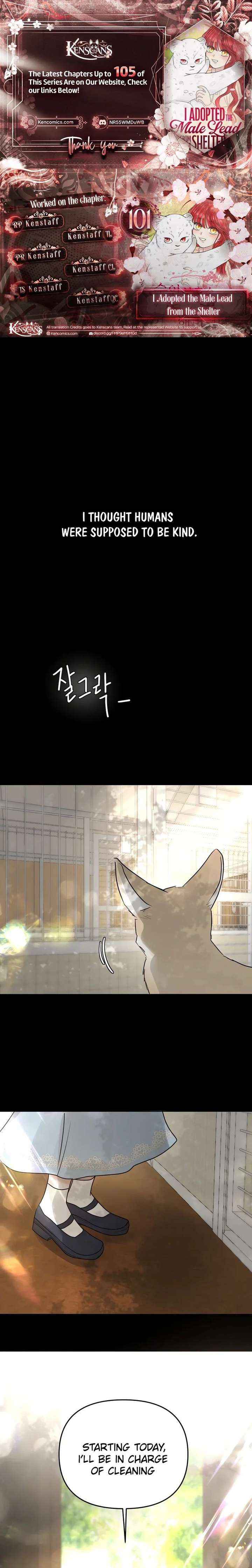 I Adopted a Male Lead From a Prison Shelter Chapter 101 page 1 - 