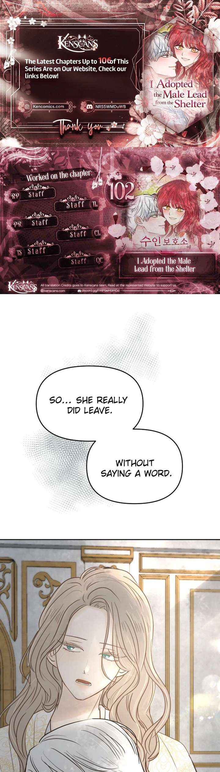 I Adopted a Male Lead From a Prison Shelter Chapter 102 page 1 - 
