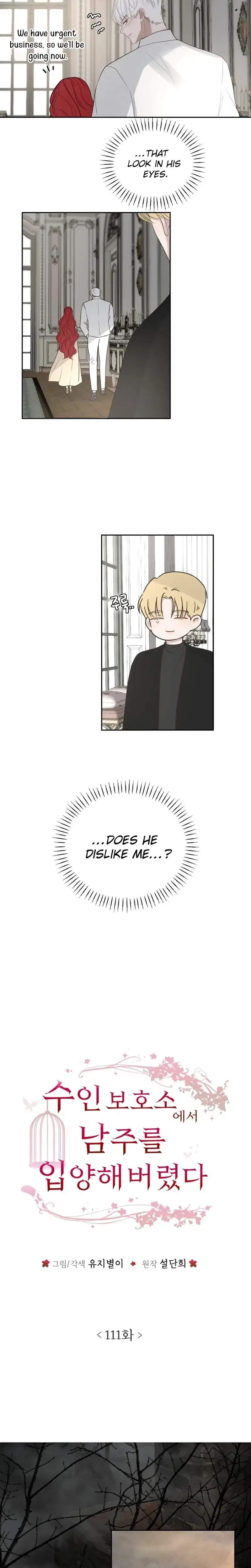 I Adopted a Male Lead From a Prison Shelter Chapter 111 page 11 - 