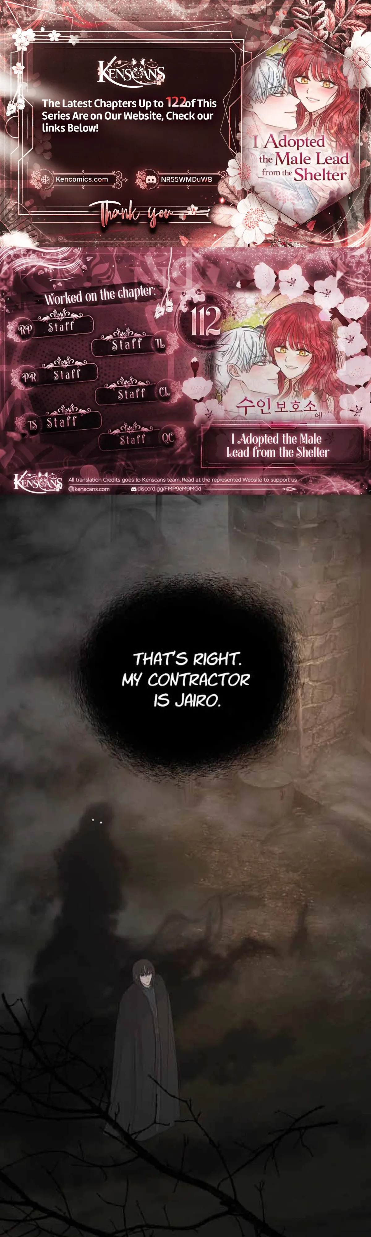 I Adopted a Male Lead From a Prison Shelter Chapter 112 page 1 - 