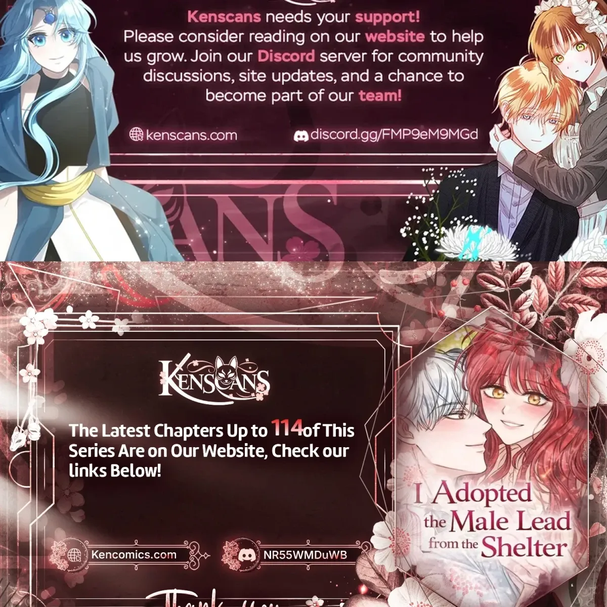 I adopted a male lead from prison shelter Chapter 105 page 104 - 