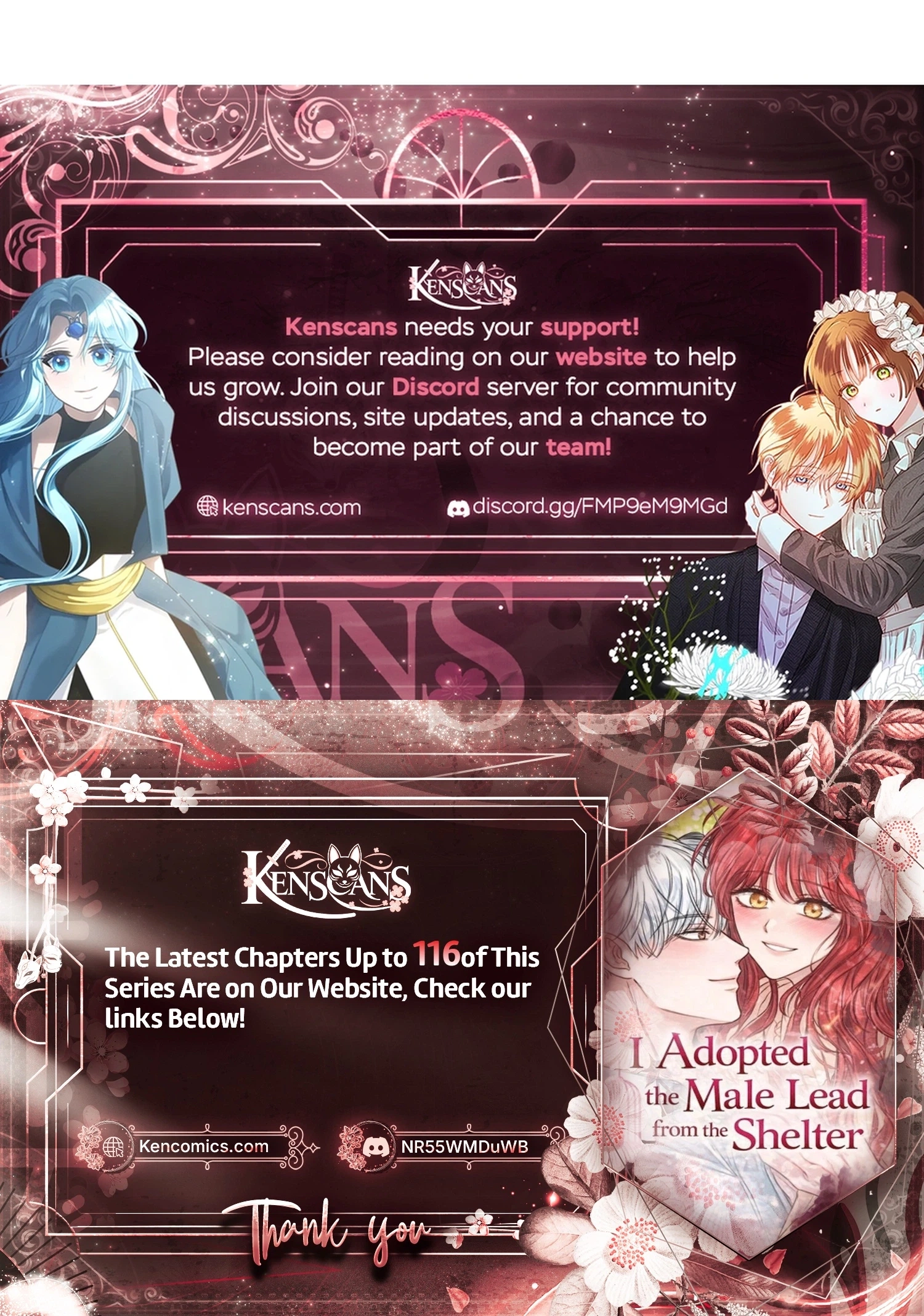 I adopted a male lead from prison shelter Chapter 107 page 114 - 