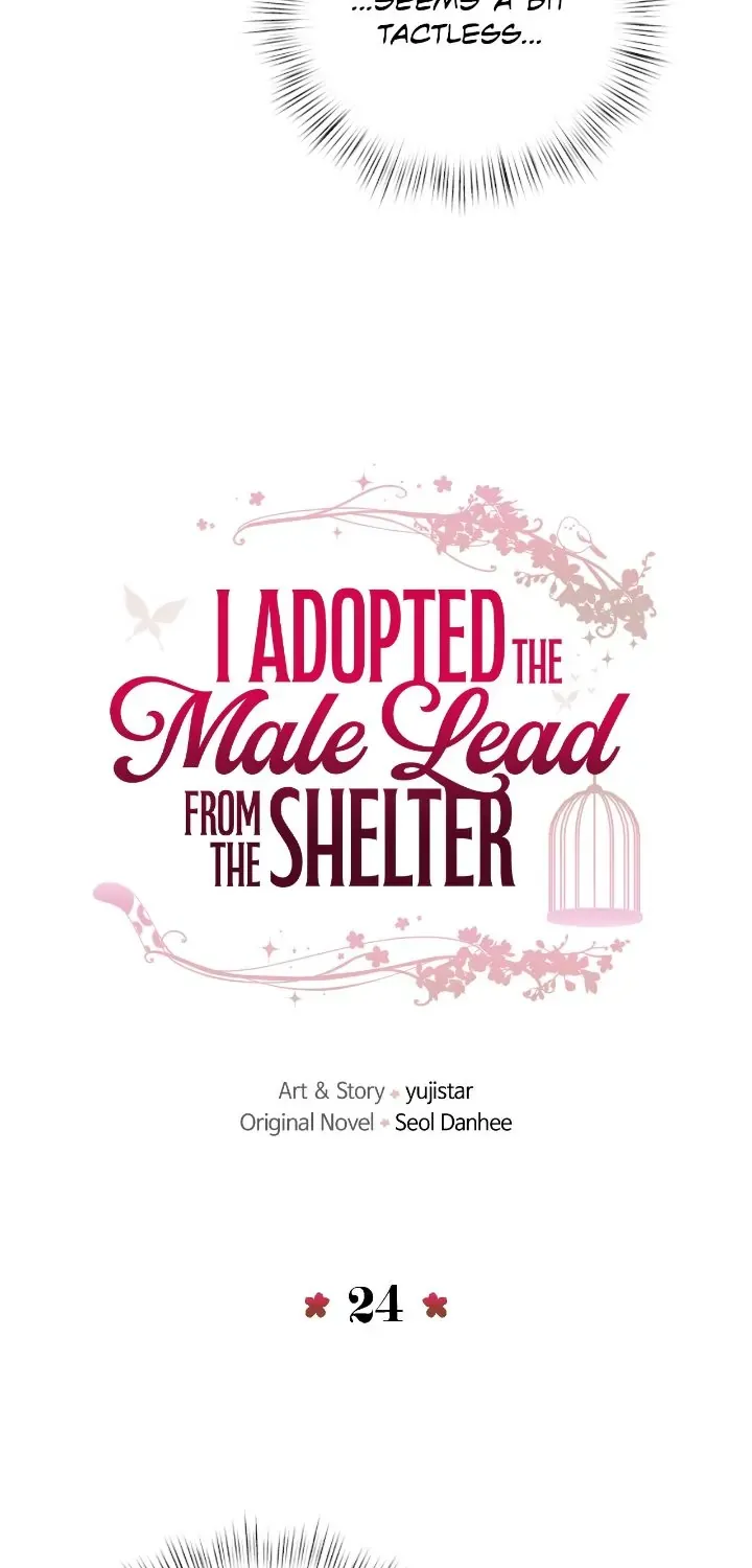 I Adopted the Male Lead from the Shelter 〘Official〙 Chapter 24 page 23 - 