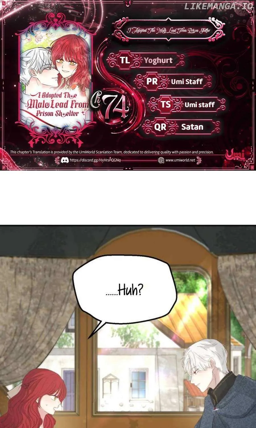 I Adopted the Male Lead from the Shelter 〘Official〙 Chapter 74 page 2 - 